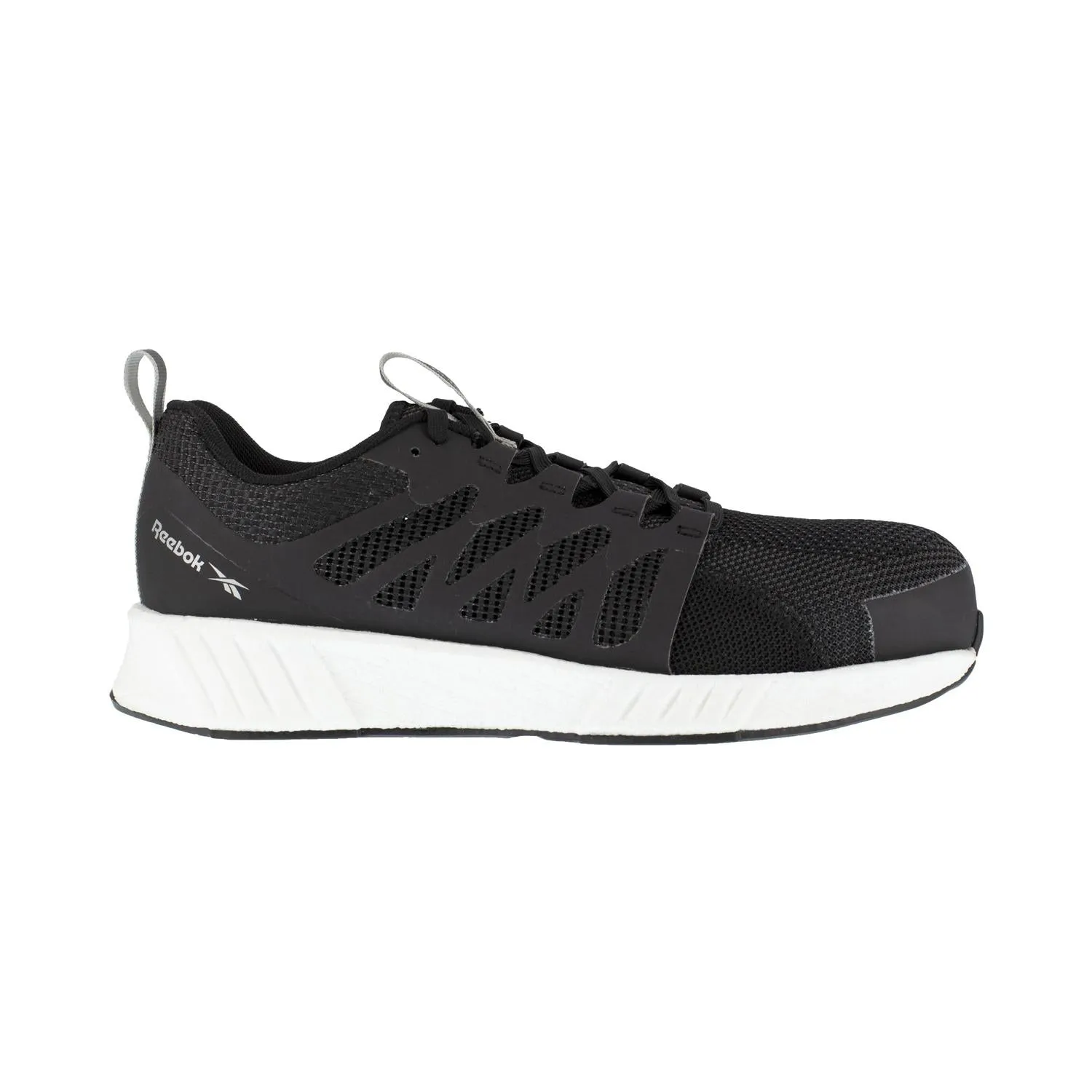 Chaussure de travail sportive à embout composite Fusion Flexweave Noir/Blanc