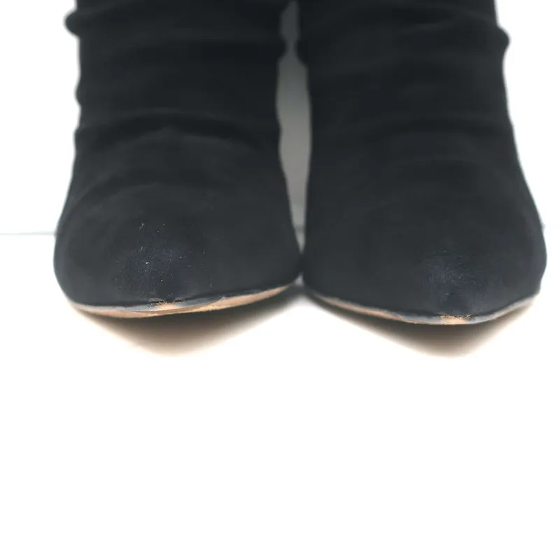 Bottes chelsea Gianvito Rossi Cecile en daim noir taille 36.5