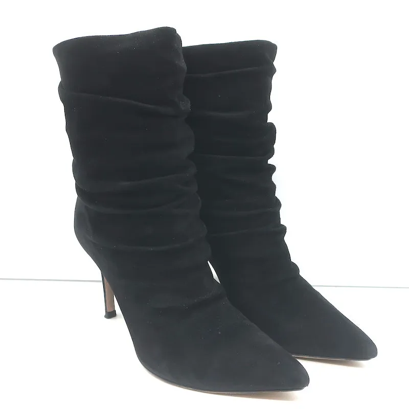 Bottes chelsea Gianvito Rossi Cecile en daim noir taille 36.5