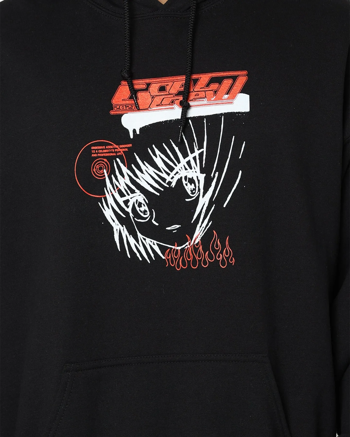 Goat Crew Sweat à capuche Sapporo Noir