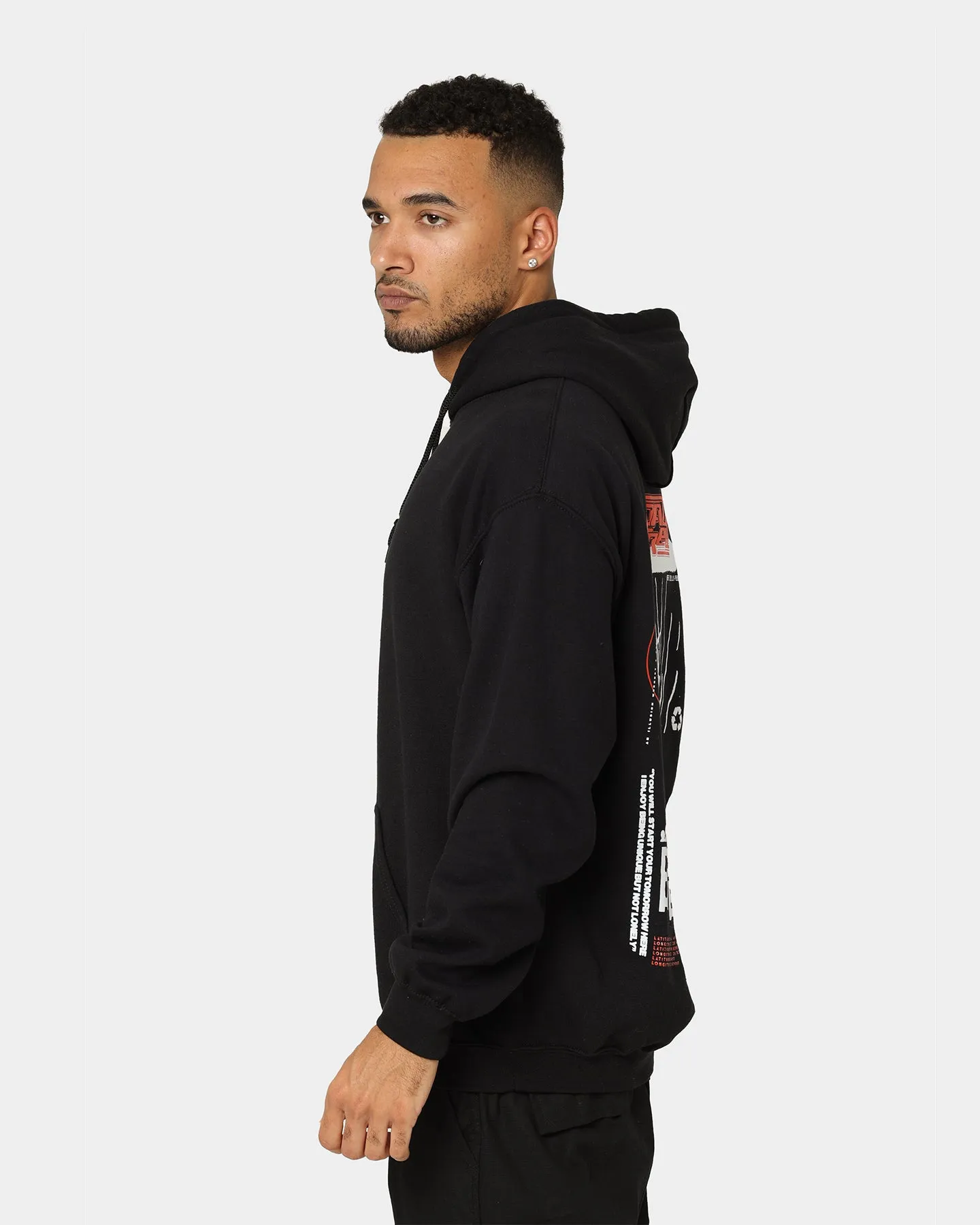 Goat Crew Sweat à capuche Sapporo Noir