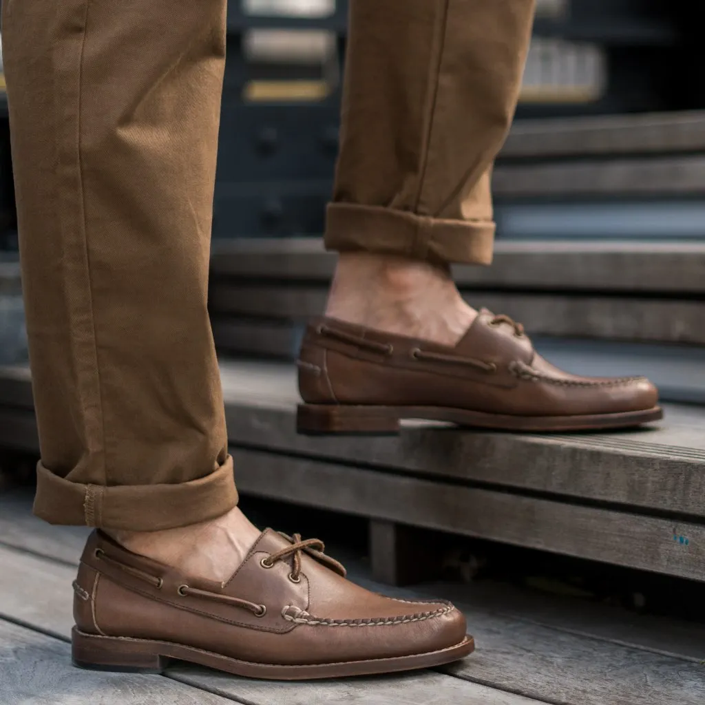 Mocassin à Couture Main | Hickory