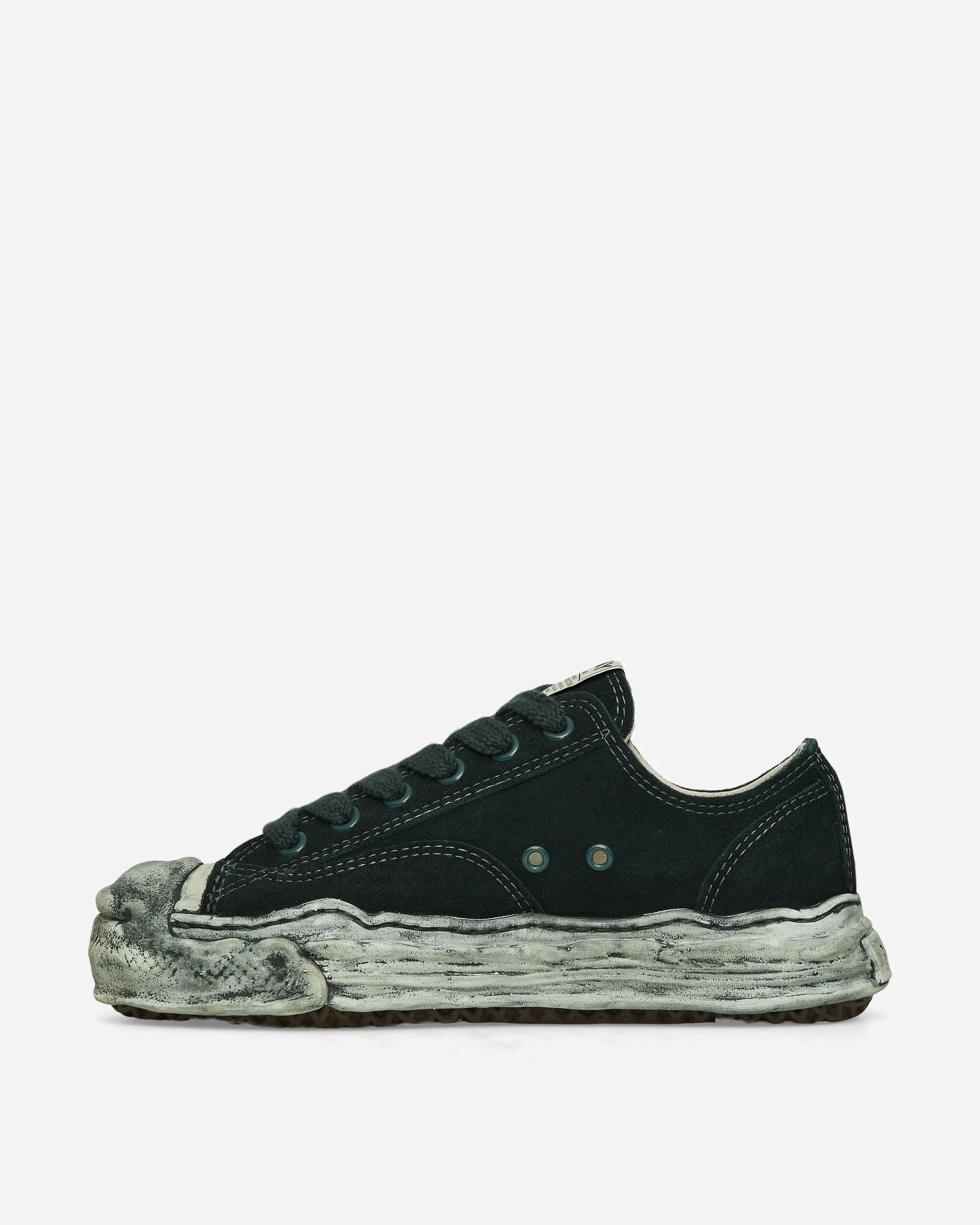 Hank OG Sneakers en Suède Vertes