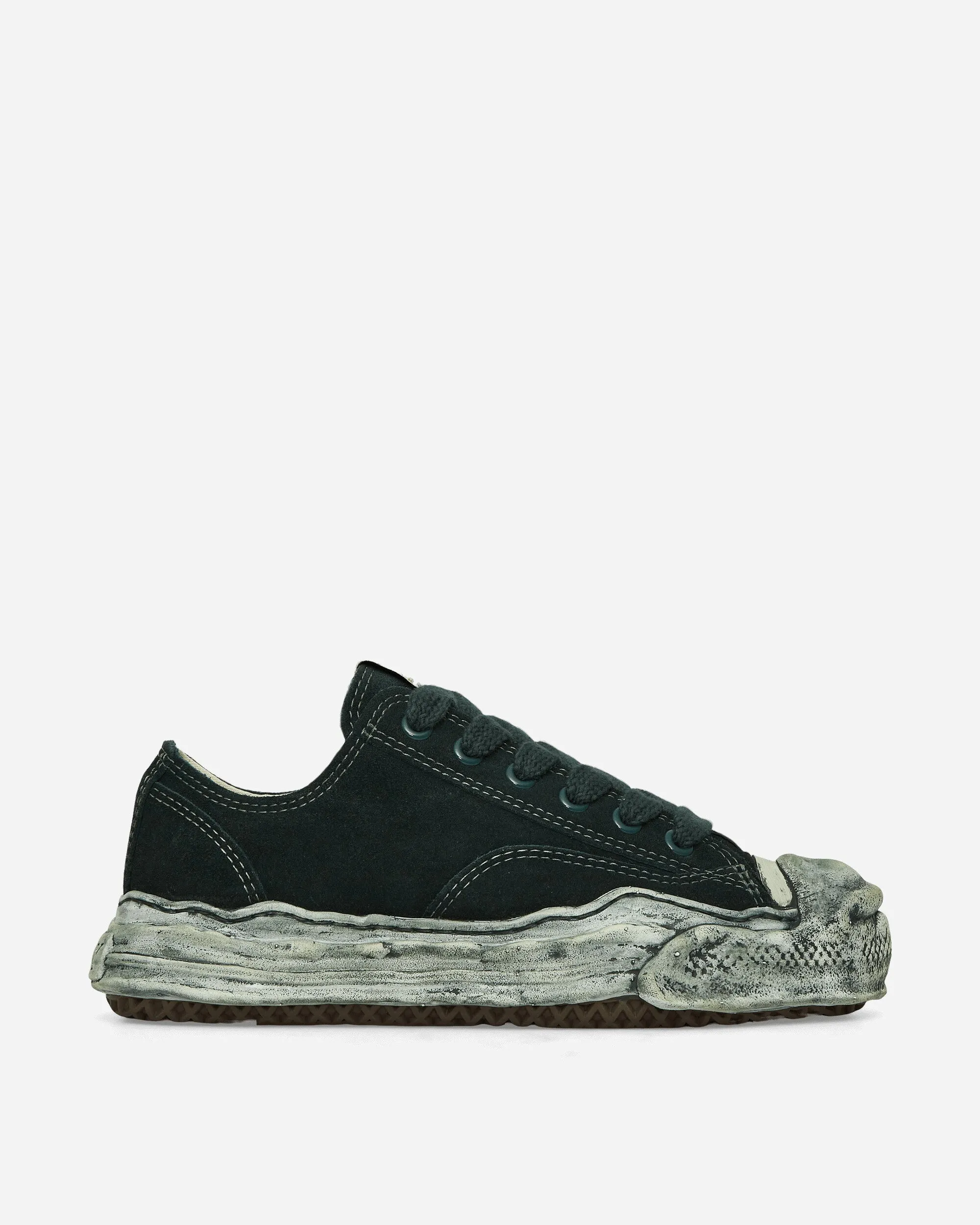 Hank OG Sneakers en Suède Vertes
