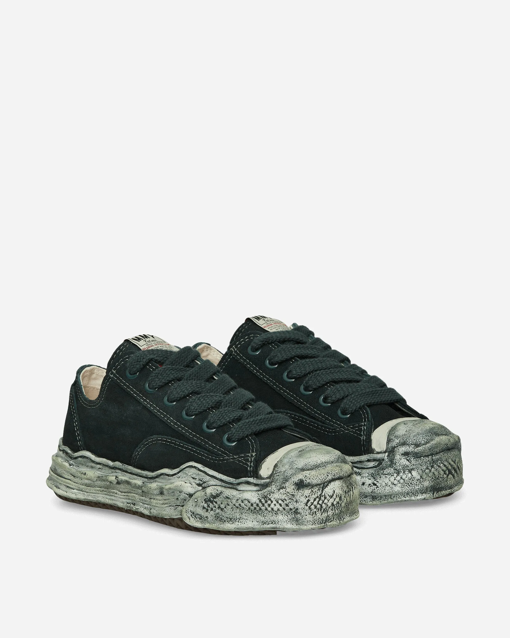 Hank OG Sneakers en Suède Vertes