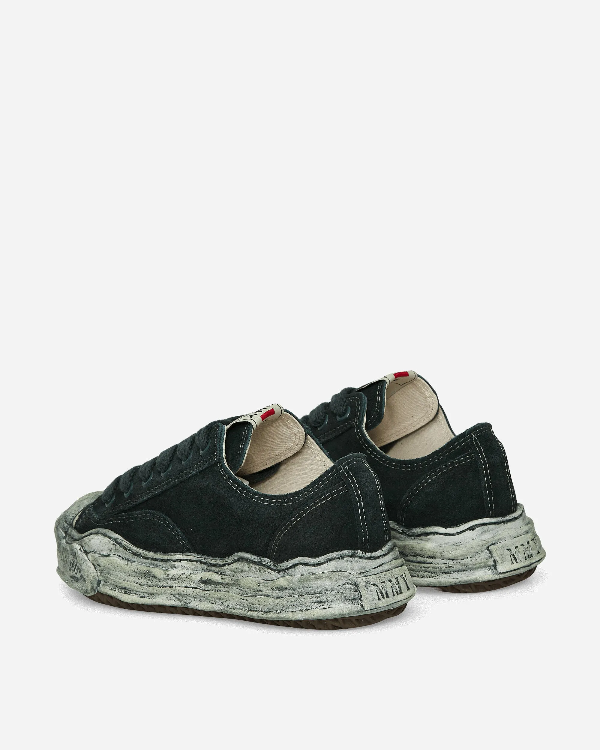 Hank OG Sneakers en Suède Vertes