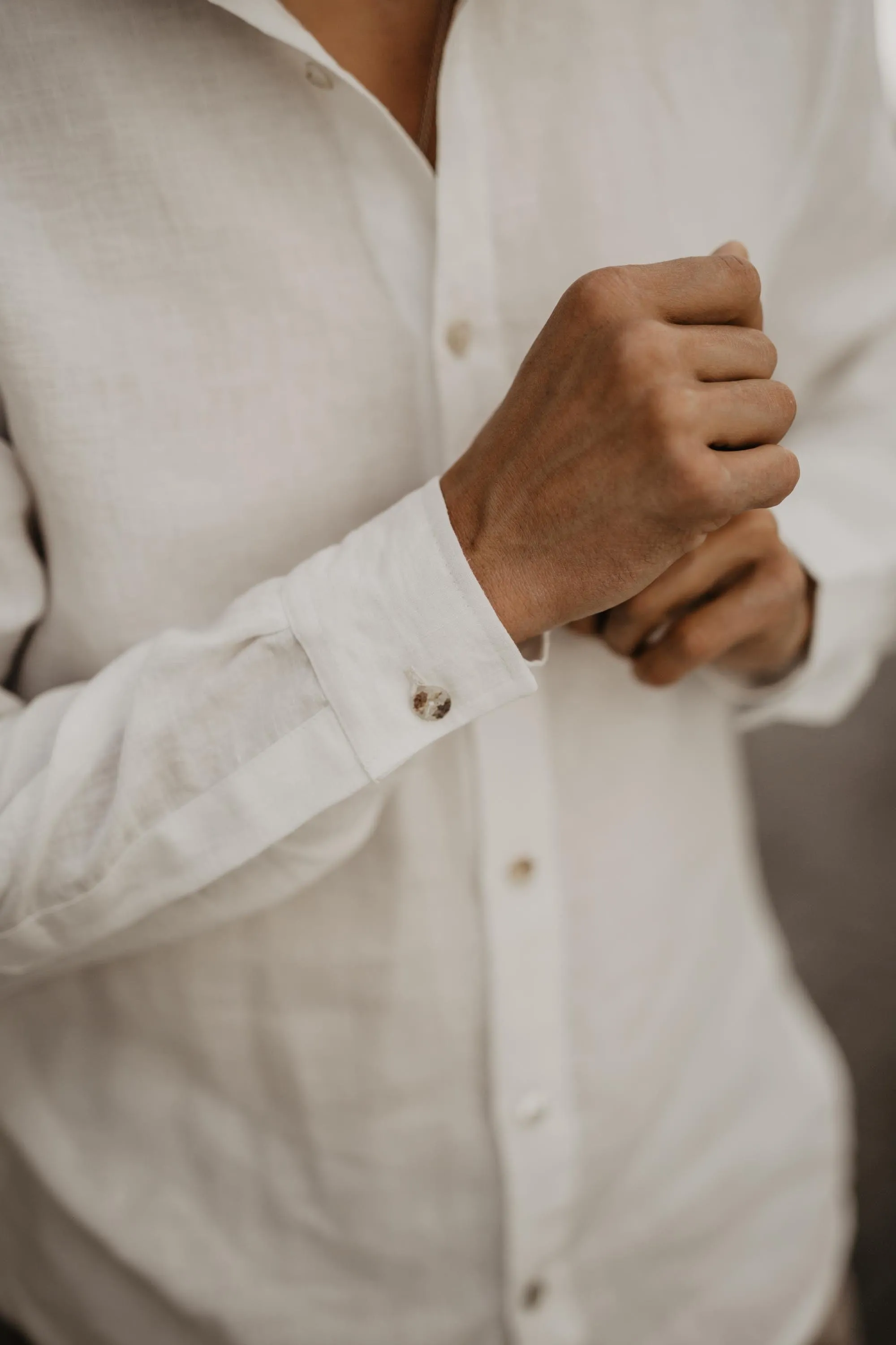 Chemise classique pour homme Hector en lin | Plusieurs couleurs