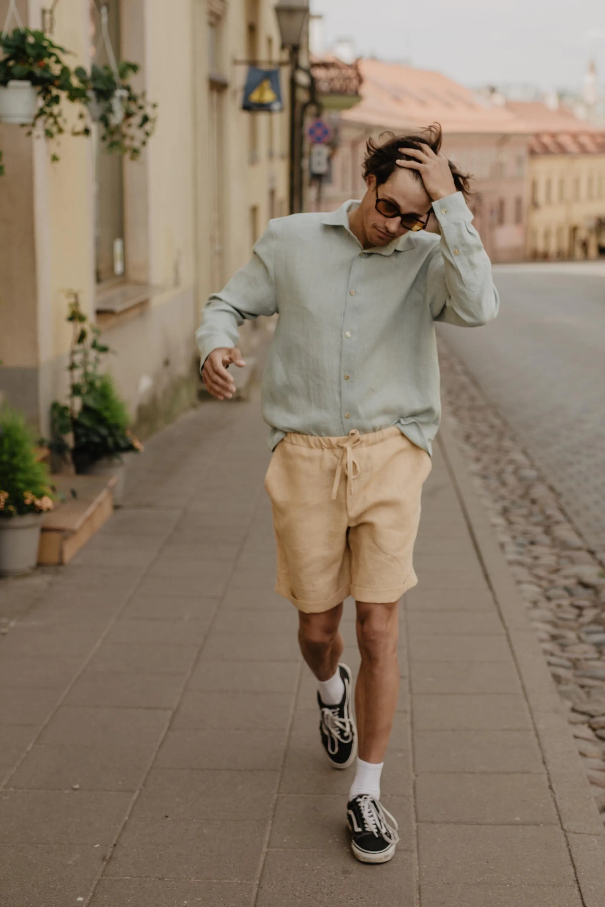 Chemise classique pour homme Hector en lin | Plusieurs couleurs
