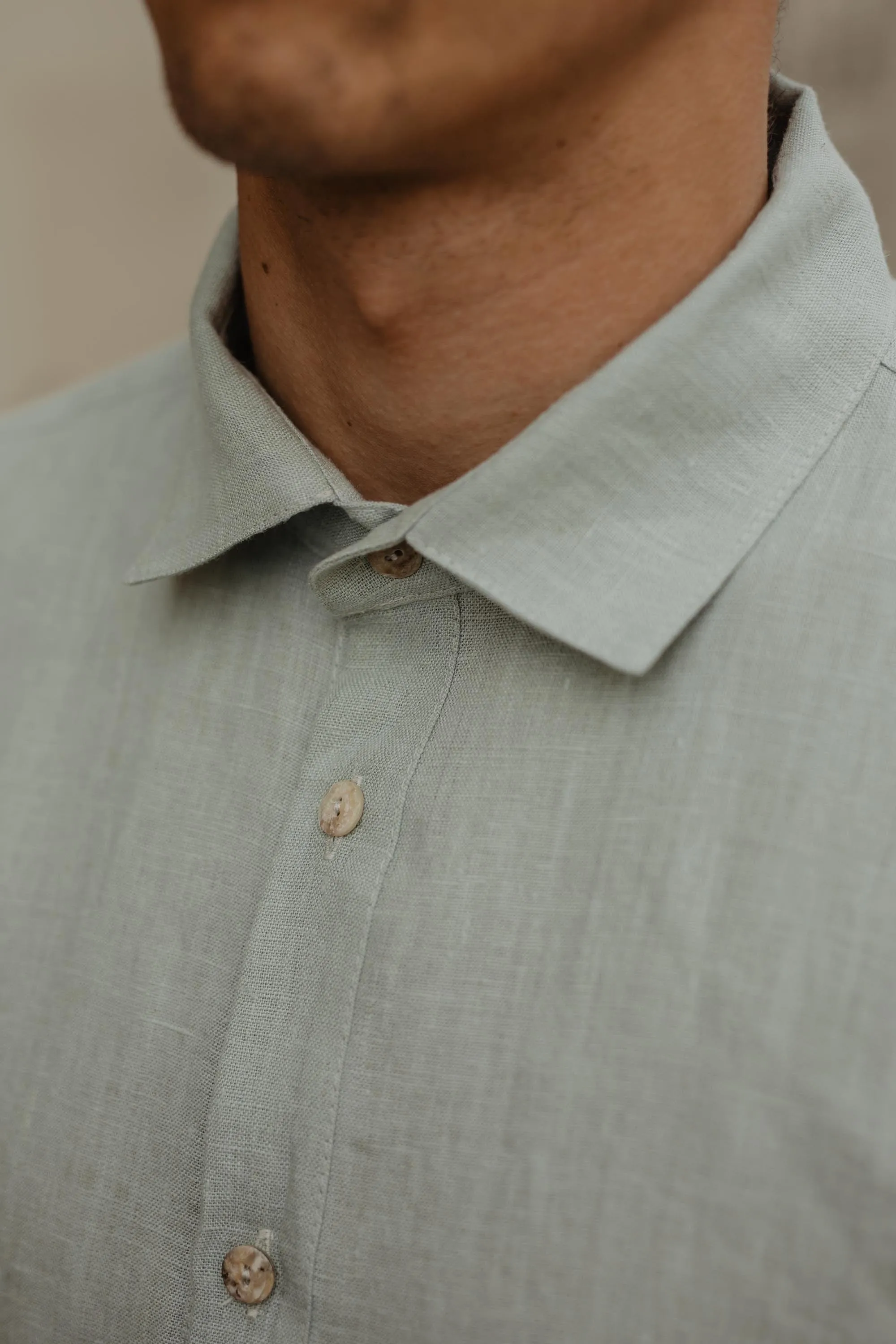 Chemise classique pour homme Hector en lin | Plusieurs couleurs