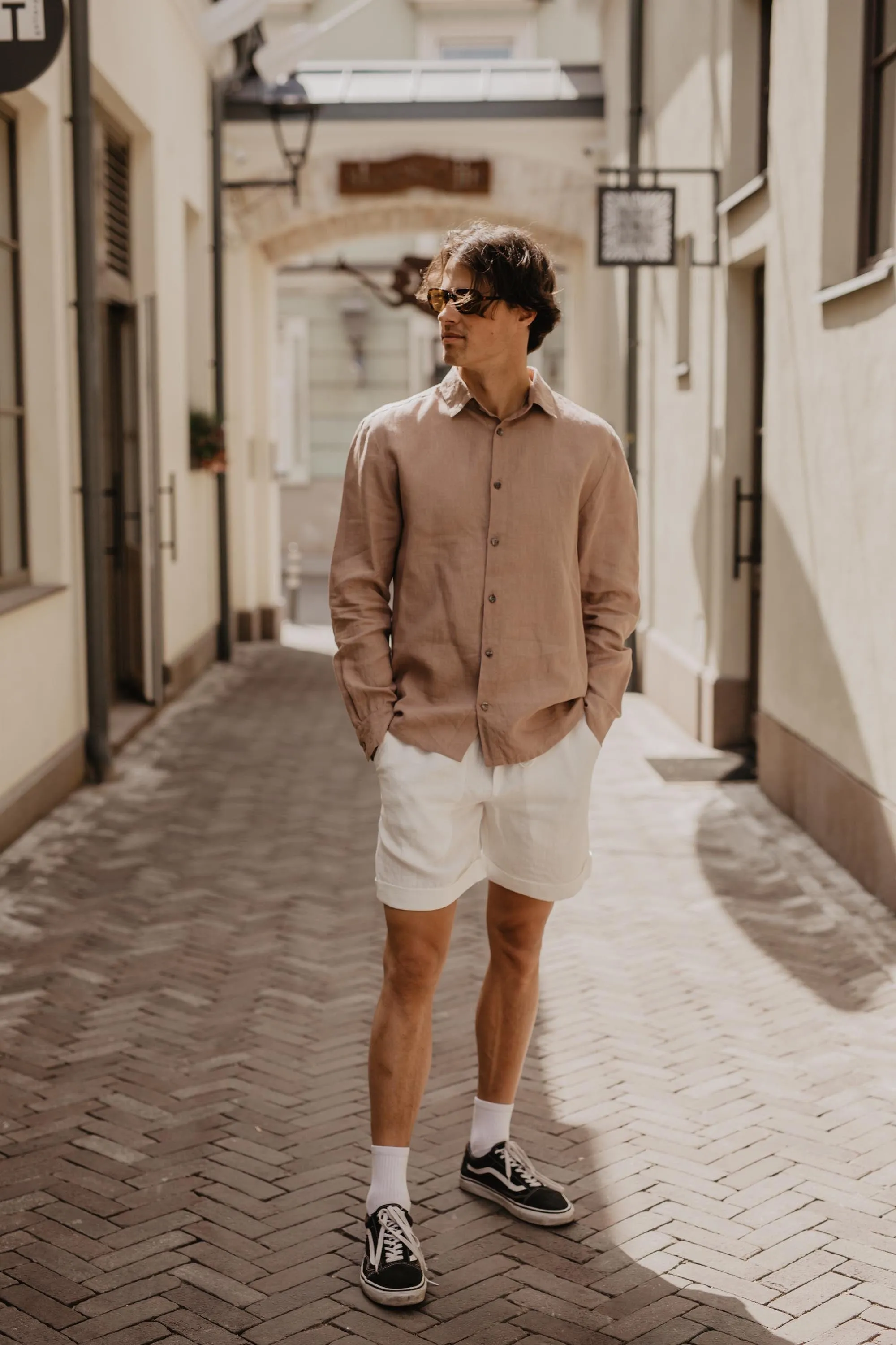 Chemise classique pour homme Hector en lin | Plusieurs couleurs