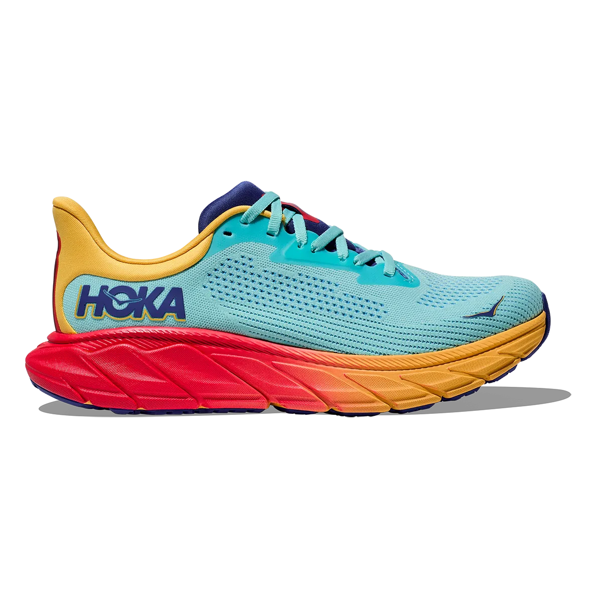 Hoka Arahi 7 - Sans Nuage - Coquelicot