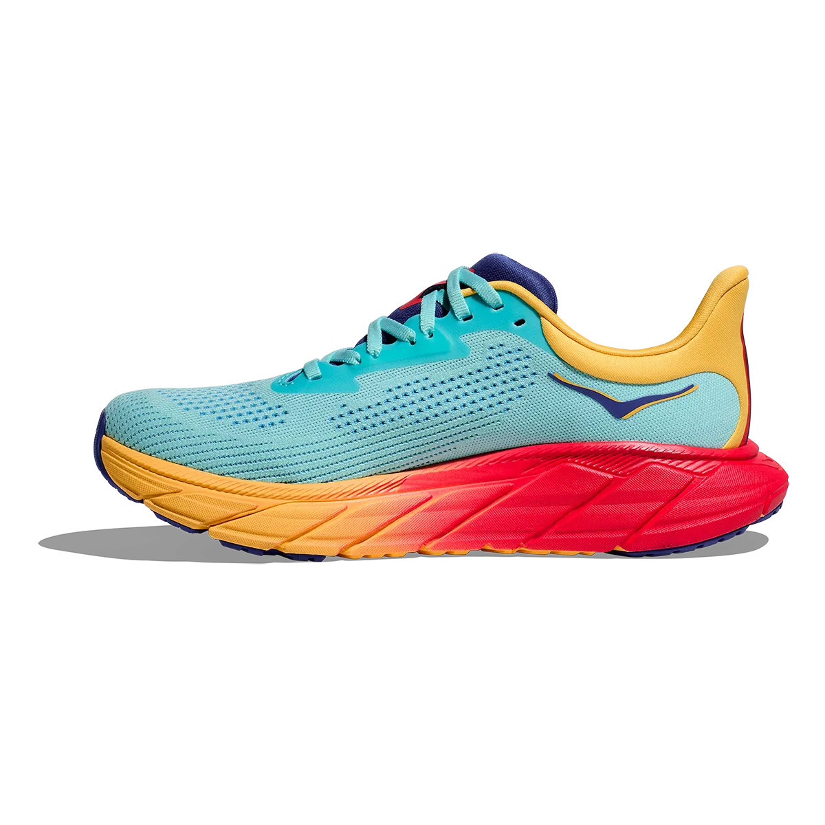 Hoka Arahi 7 - Sans Nuage - Coquelicot