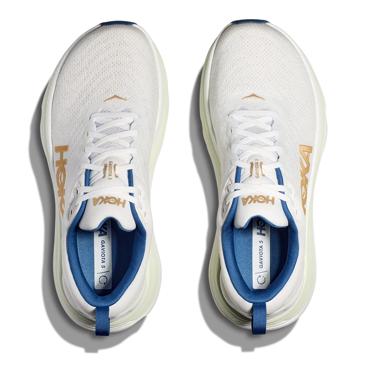 Hoka Gaviota 5 - Givré - Or