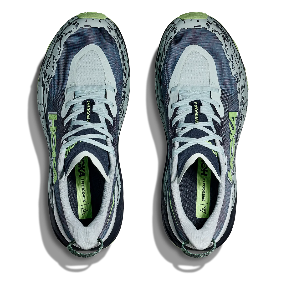 Hoka Speedgoat 6 - Goutte - Crépuscule nautique