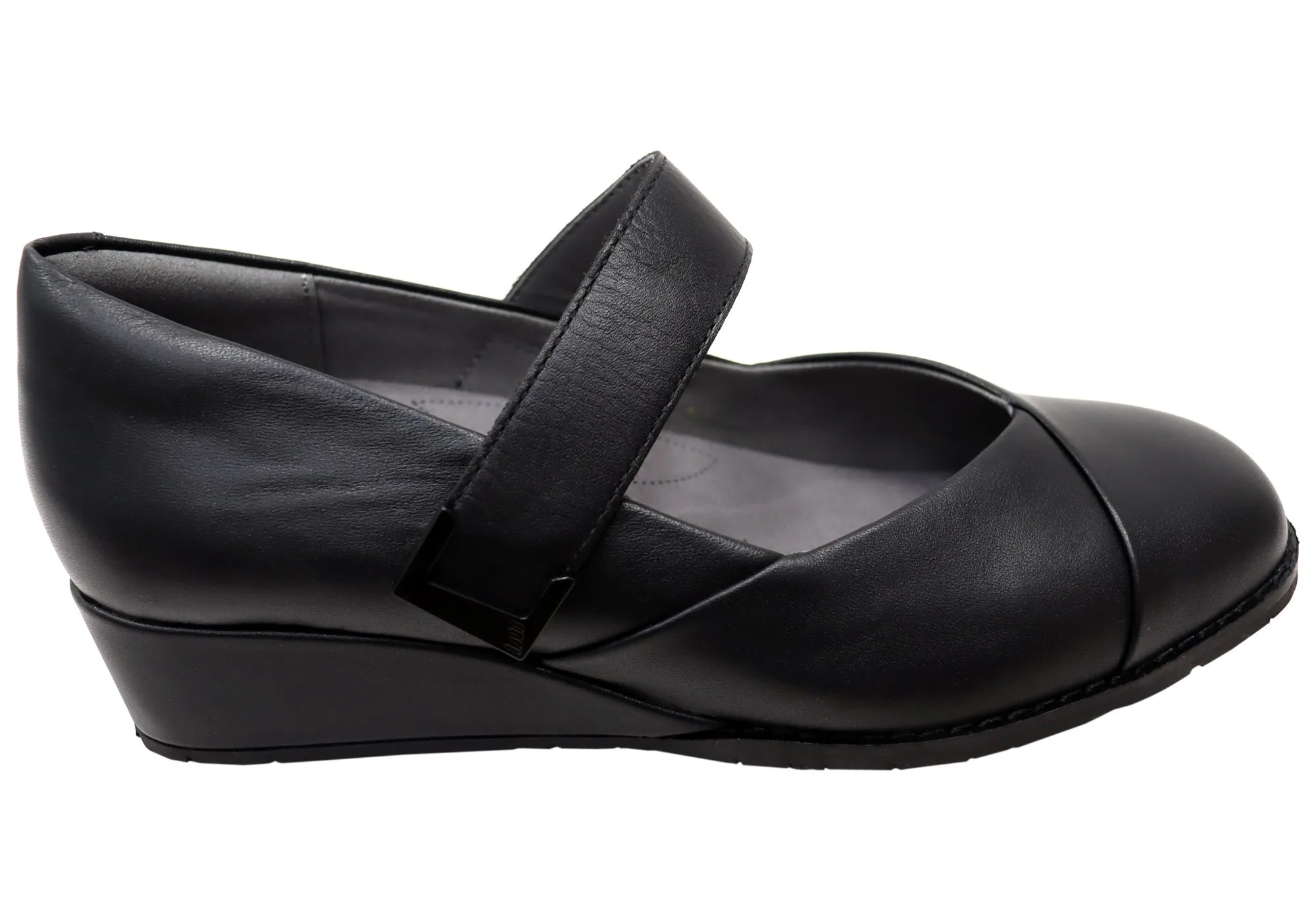 Homyped Luxueuses Chaussures Mary Jane à Plateforme en Cuir pour Femme Homyped