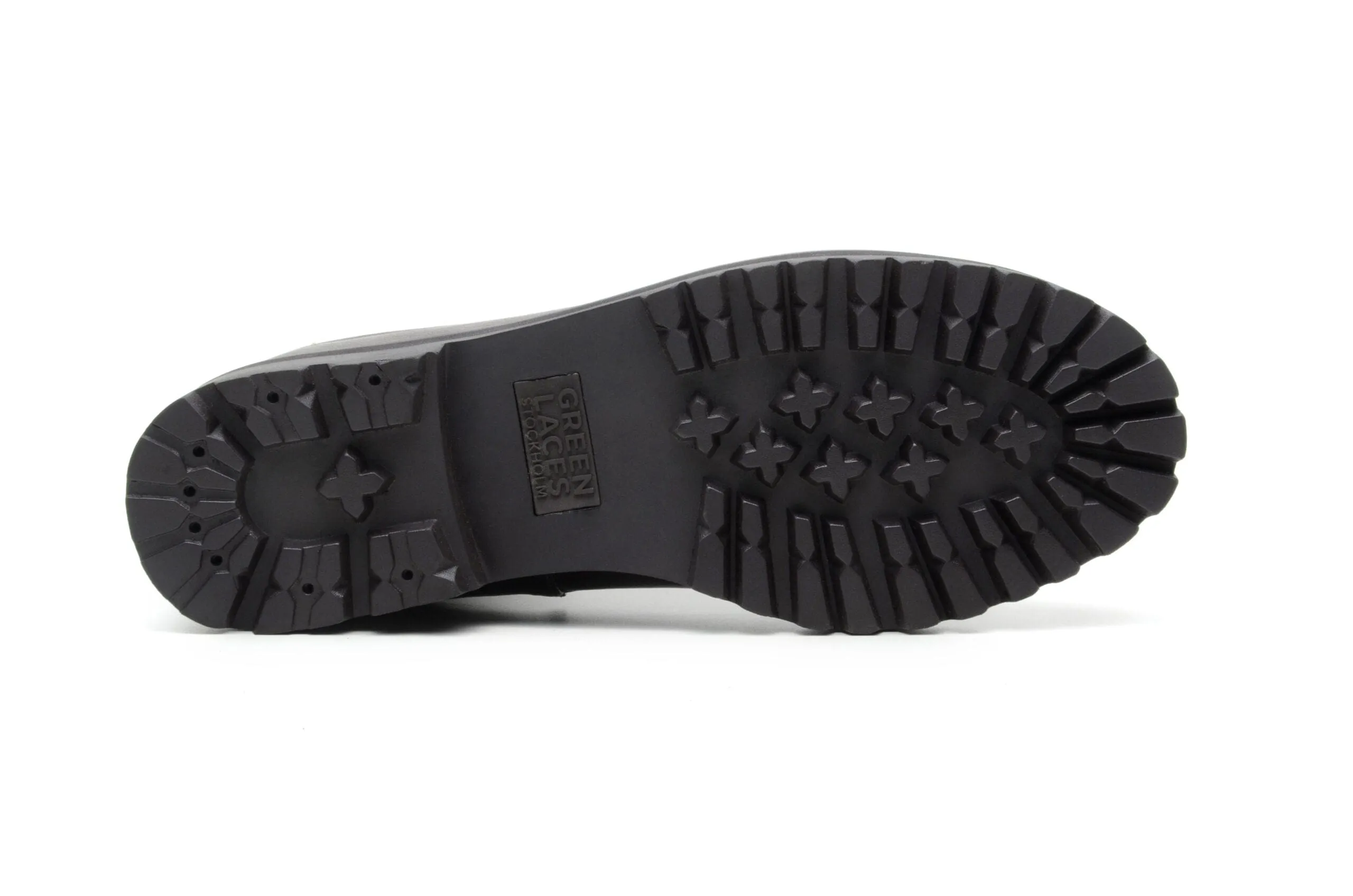 Bottes lacées unisexes en simili cuir vegan Ingmar | Noir