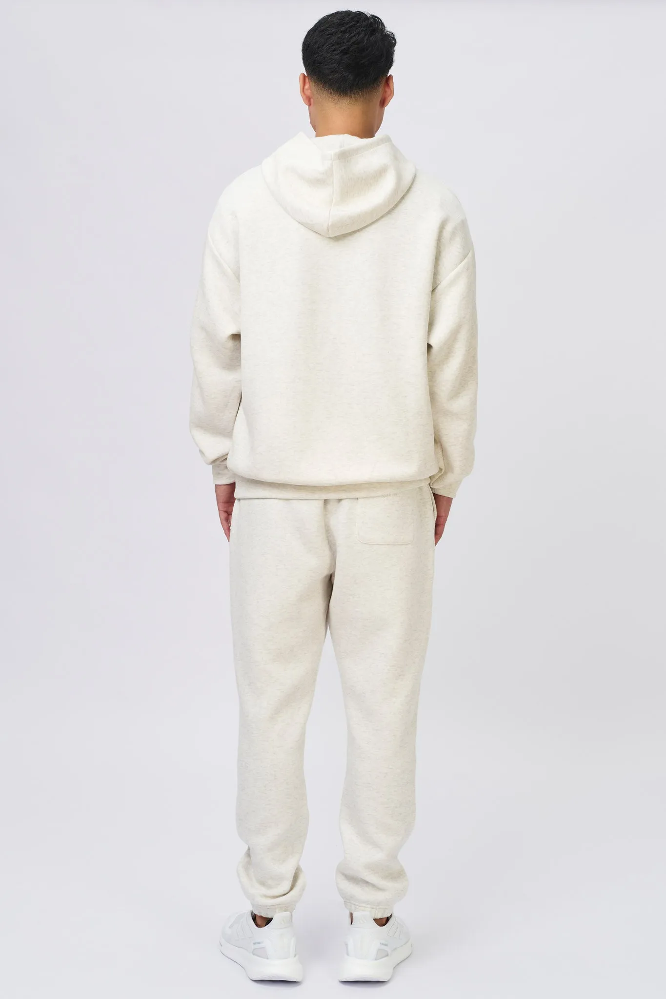 INSPORT PULL À CAPUCHE EN POLAIRE POUR HOMME DENVER COULEUR FLOCONS D'AVOINE