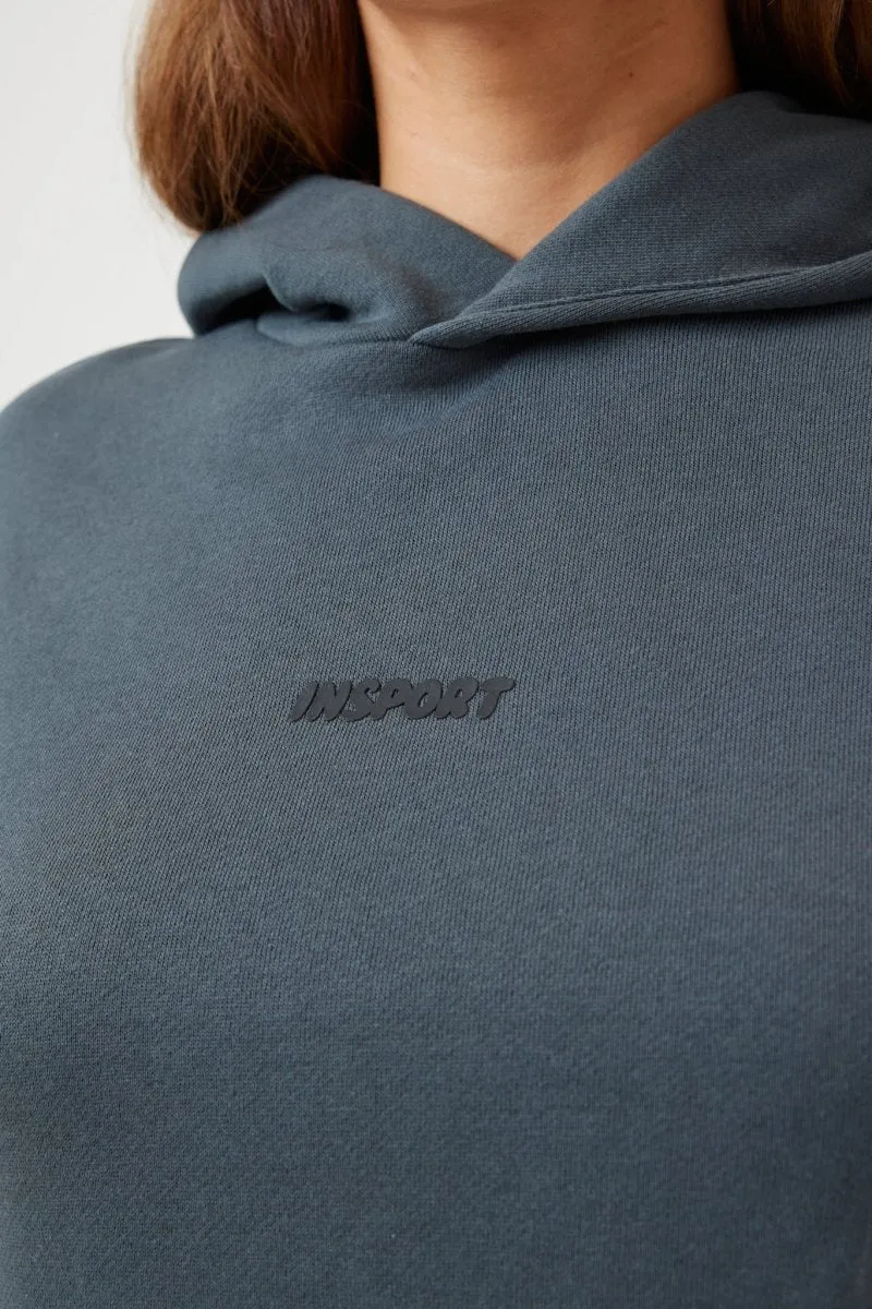 INSPORT HOODIE UNISEX FRANKIE CARBONE BLEU