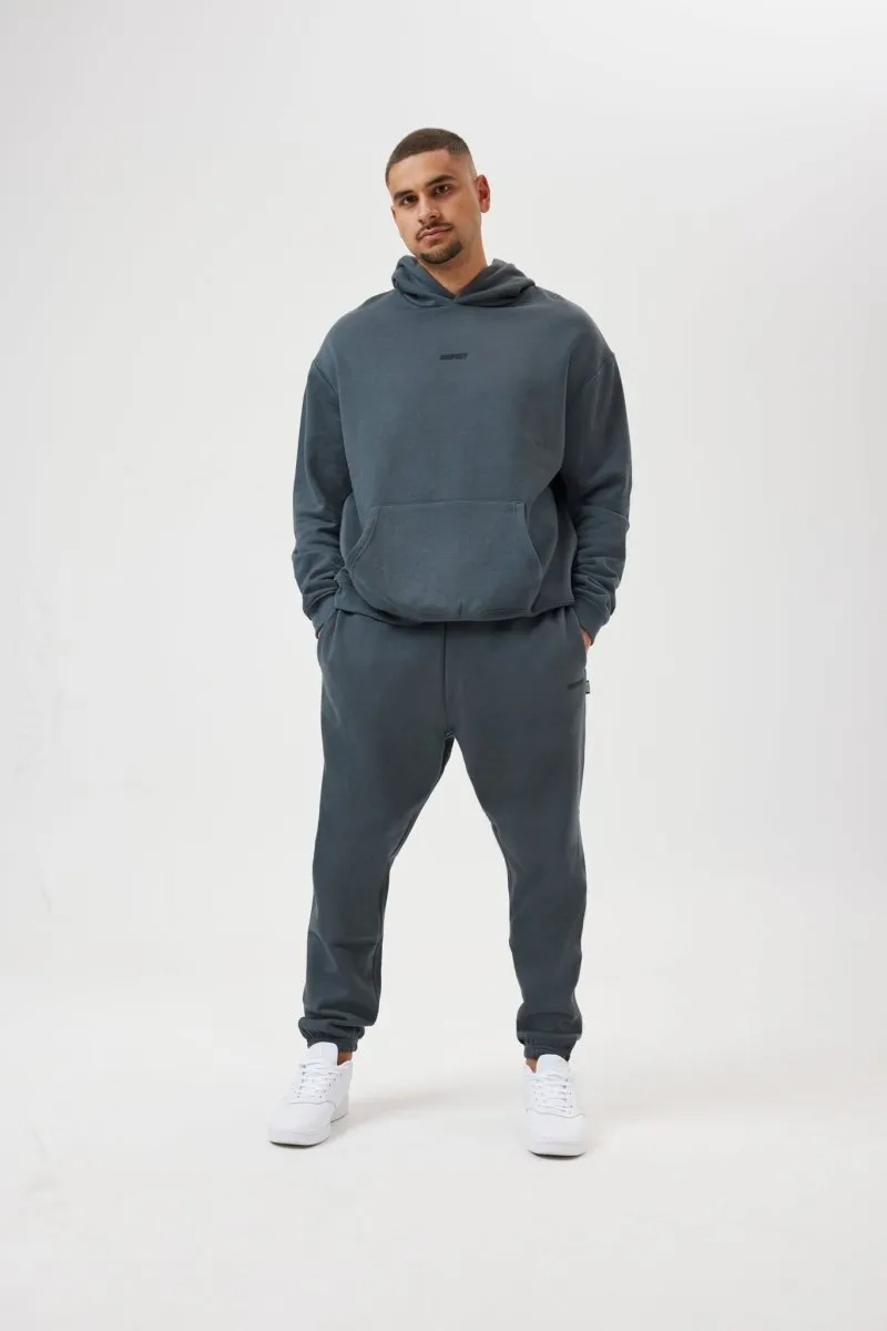 INSPORT HOODIE UNISEX FRANKIE CARBONE BLEU