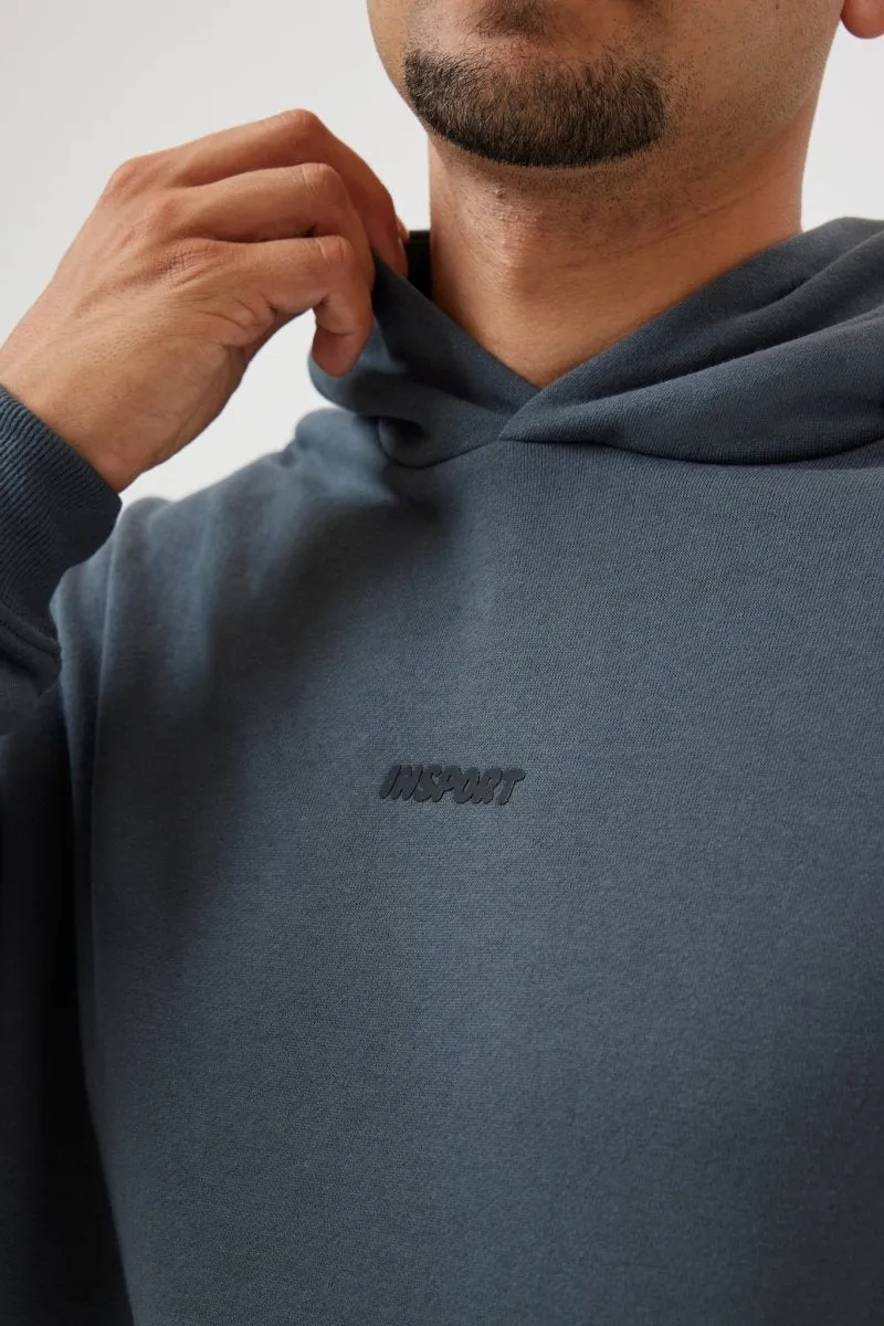 INSPORT HOODIE UNISEX FRANKIE CARBONE BLEU