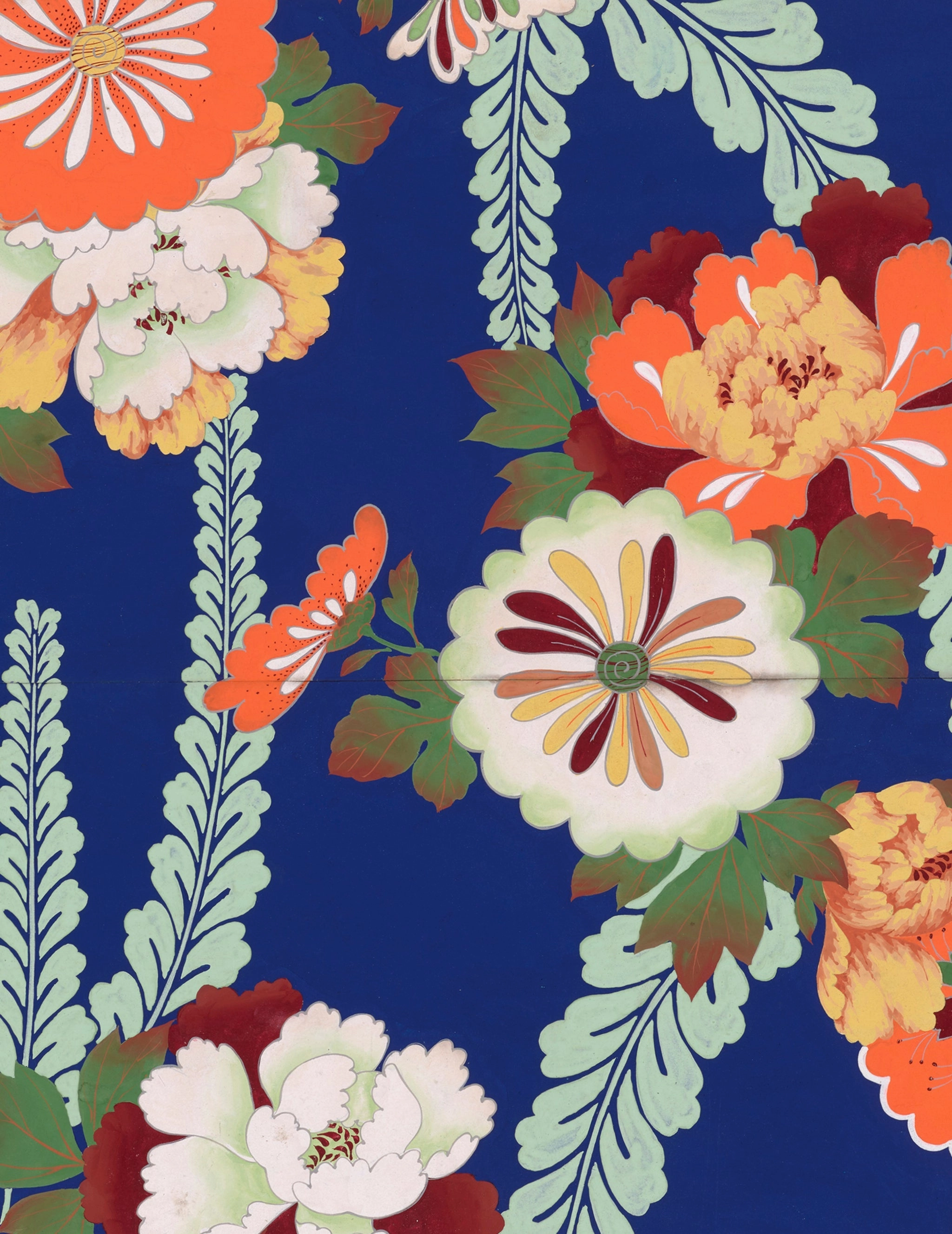 Boîte souvenir à motifs décoratifs japonais - Cartes de notes assorties