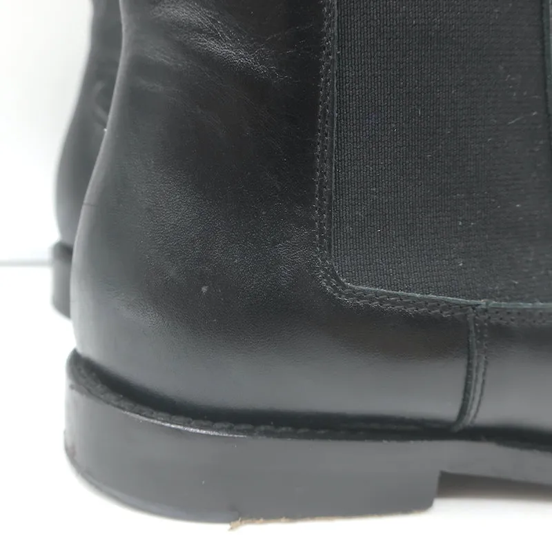 Bottes Chelsea Jenni Kayne en cuir noir taille 37.5, bottes plates à la cheville