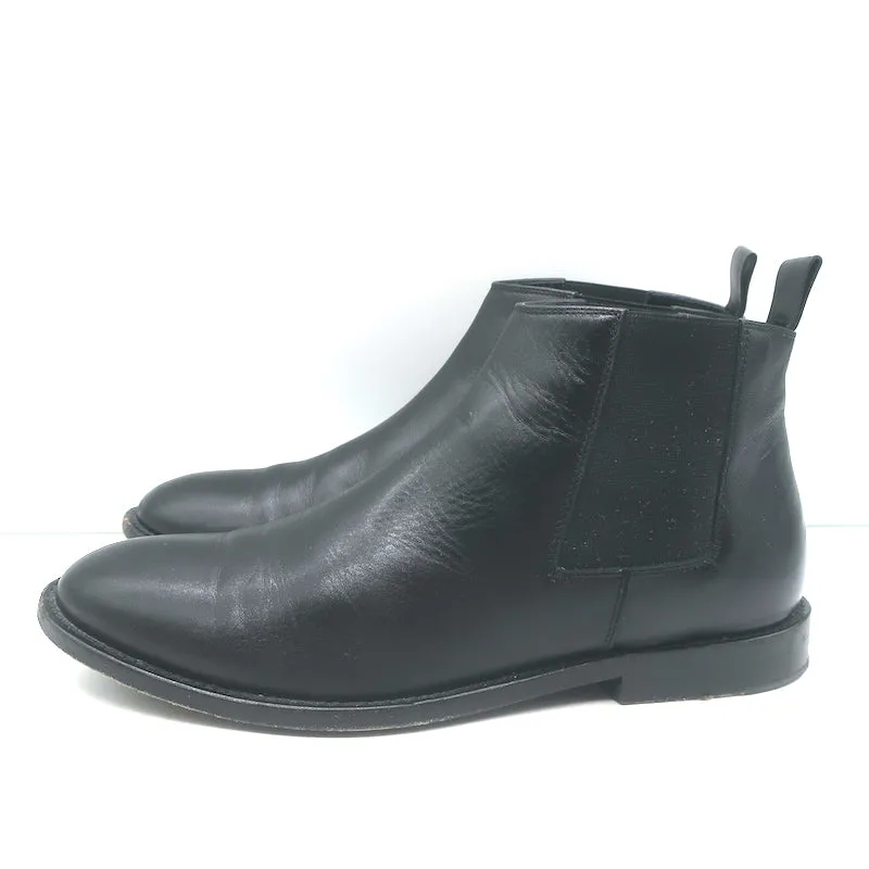 Bottes Chelsea Jenni Kayne en cuir noir taille 37.5, bottes plates à la cheville