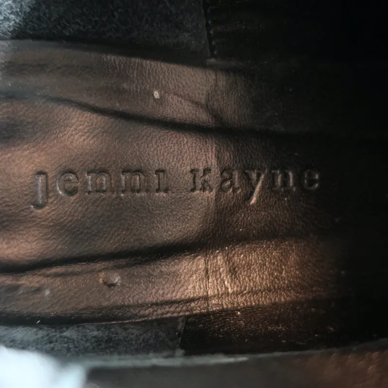 Bottes Chelsea Jenni Kayne en cuir noir taille 37.5, bottes plates à la cheville