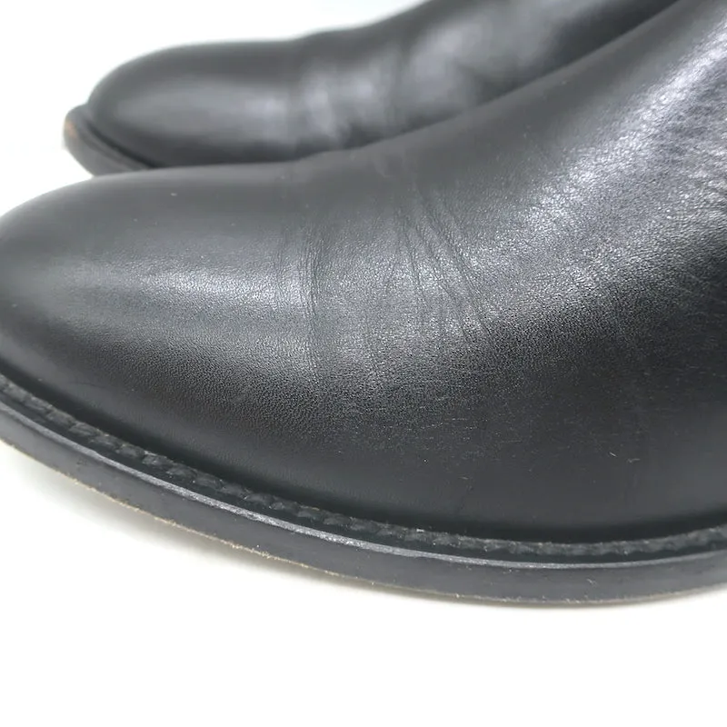 Bottes Chelsea Jenni Kayne en cuir noir taille 37.5, bottes plates à la cheville