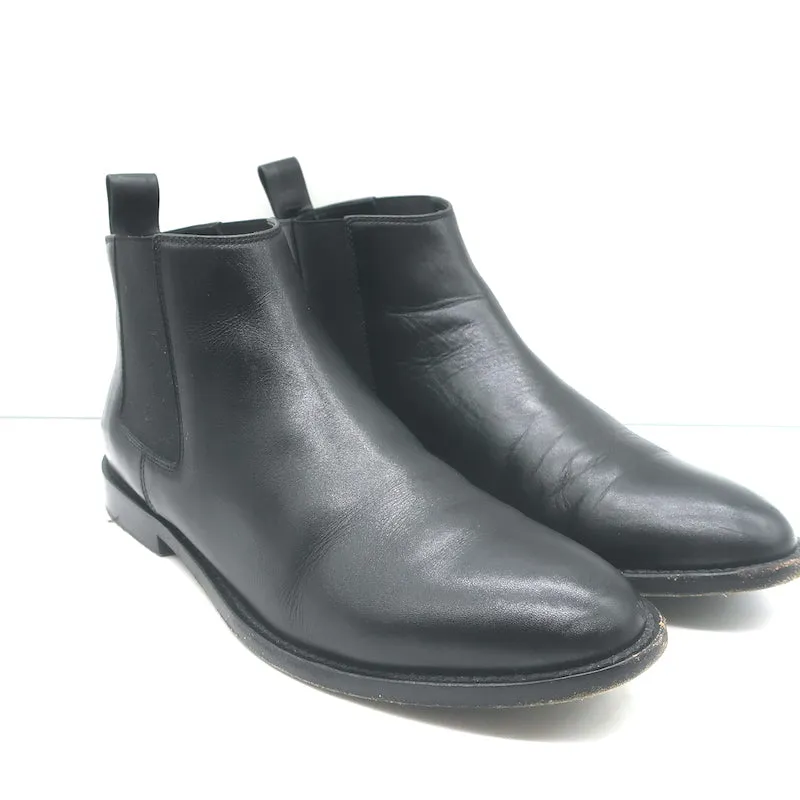 Bottes Chelsea Jenni Kayne en cuir noir taille 37.5, bottes plates à la cheville