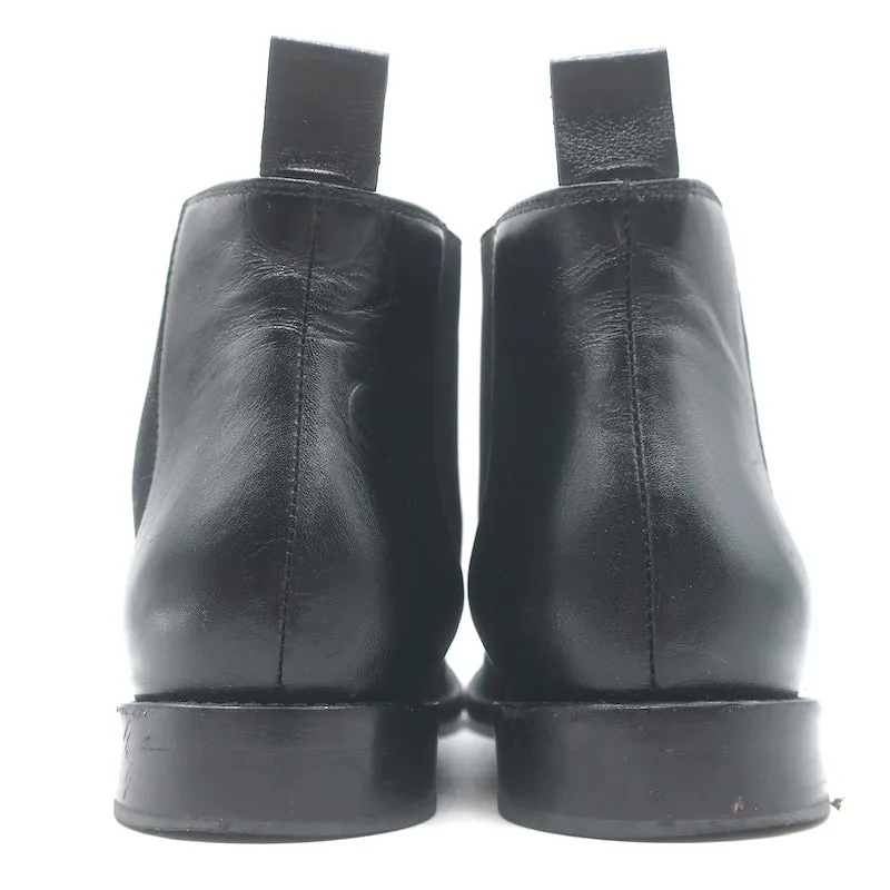 Bottes Chelsea Jenni Kayne en cuir noir taille 37.5, bottes plates à la cheville