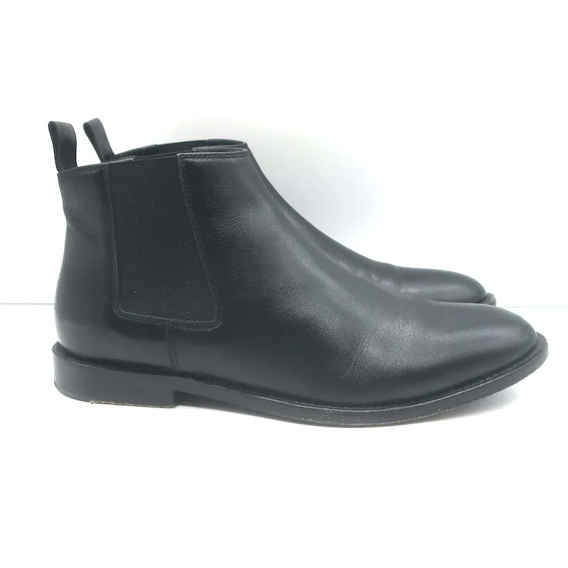 Bottes Chelsea Jenni Kayne en cuir noir taille 37.5, bottes plates à la cheville