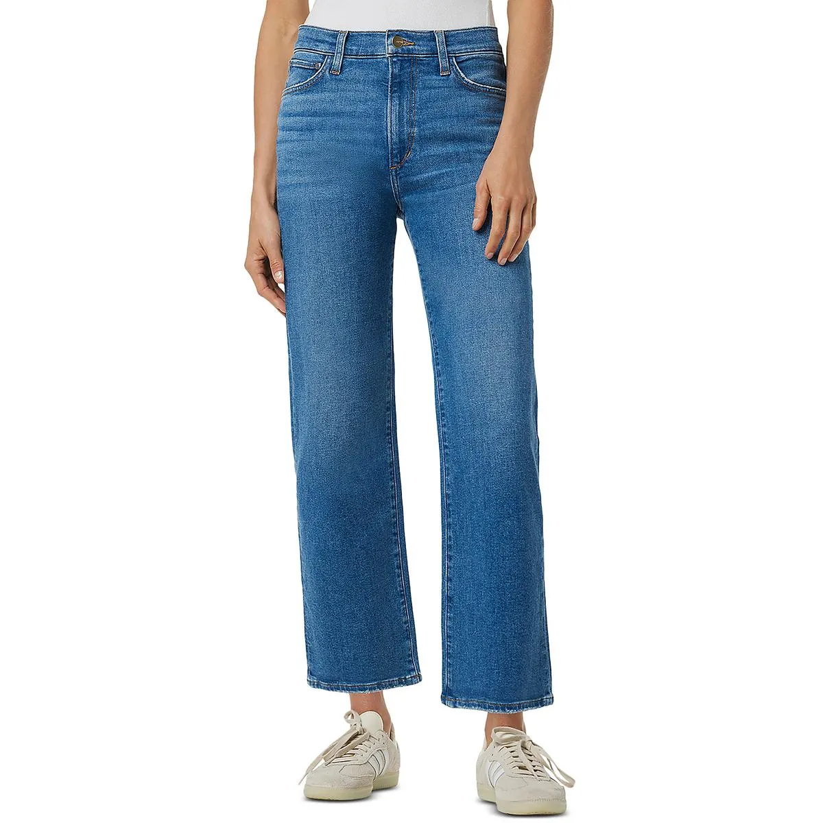 Joe's Jeans Femme Pantalon Large à Taille Haute