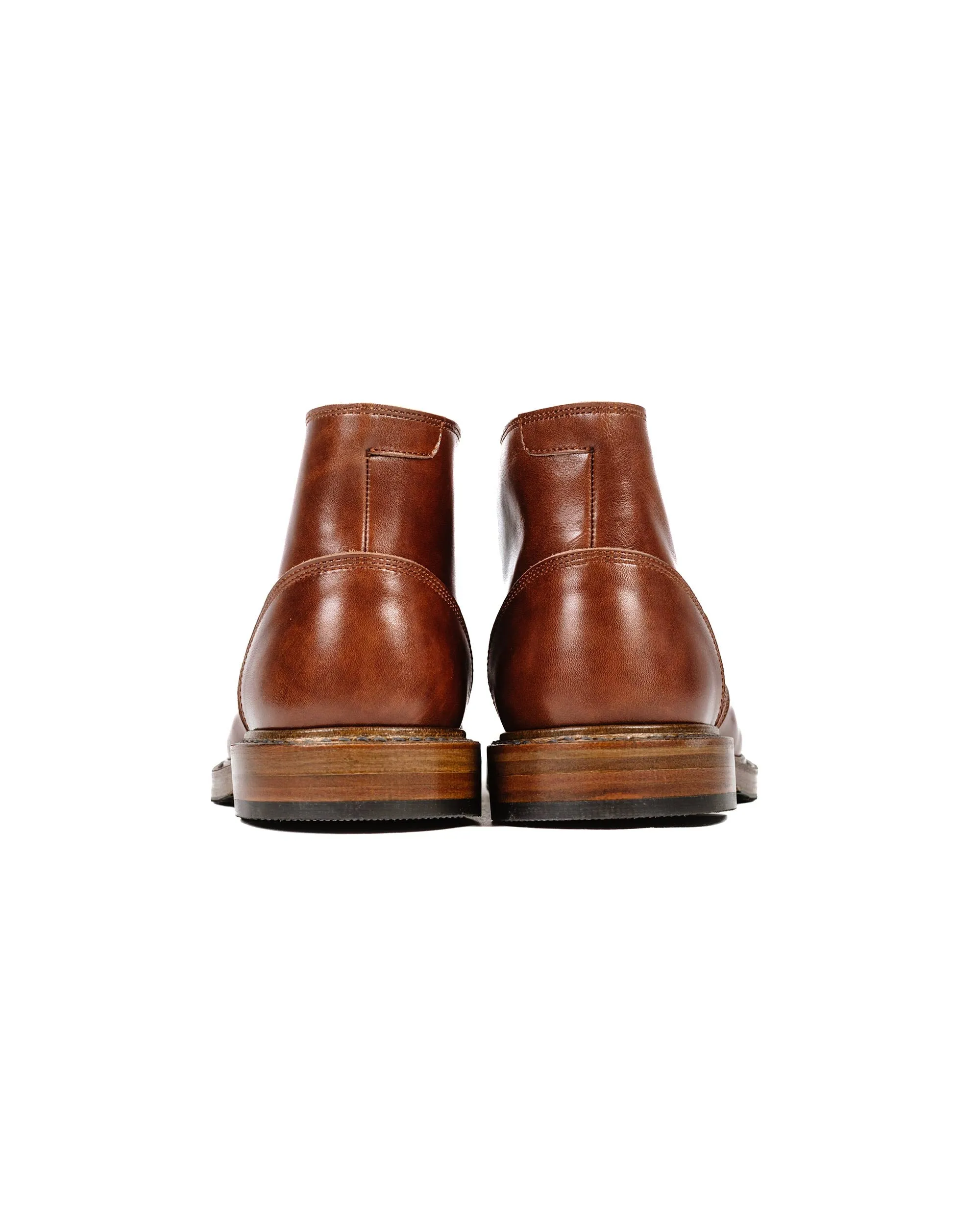 John Lofgren Bootmaker Les Bottes Chukka Inébranlables en Veau Brun