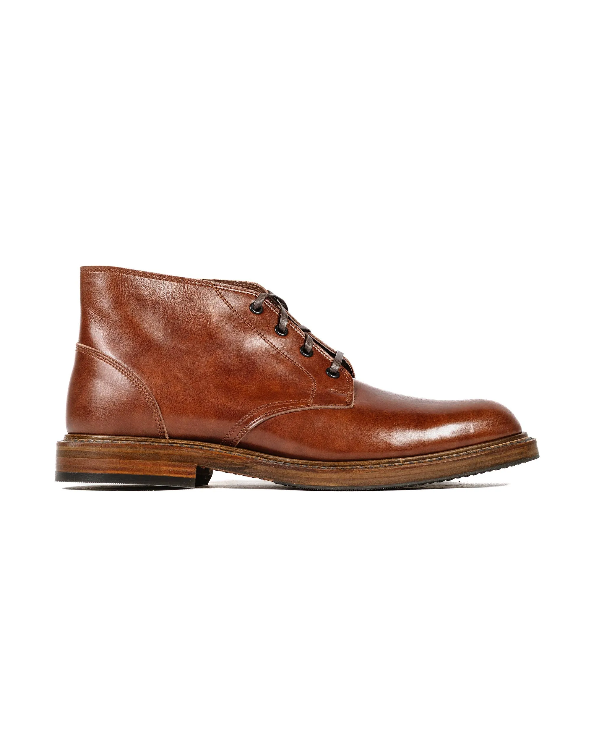 John Lofgren Bootmaker Les Bottes Chukka Inébranlables en Veau Brun