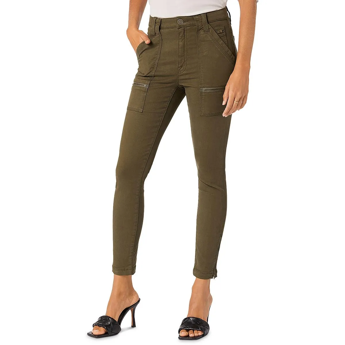 Joie Jeans Skinny à Zip Montant Femme
