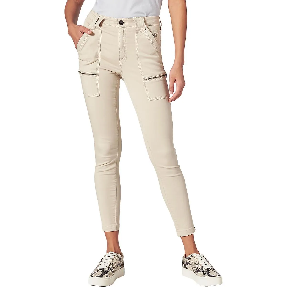 Joie Jeans Skinny à Zip Montant Femme