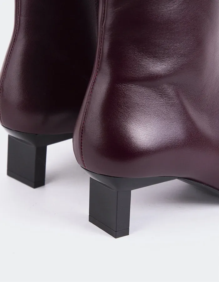 Karylle Cuir Bourgogne