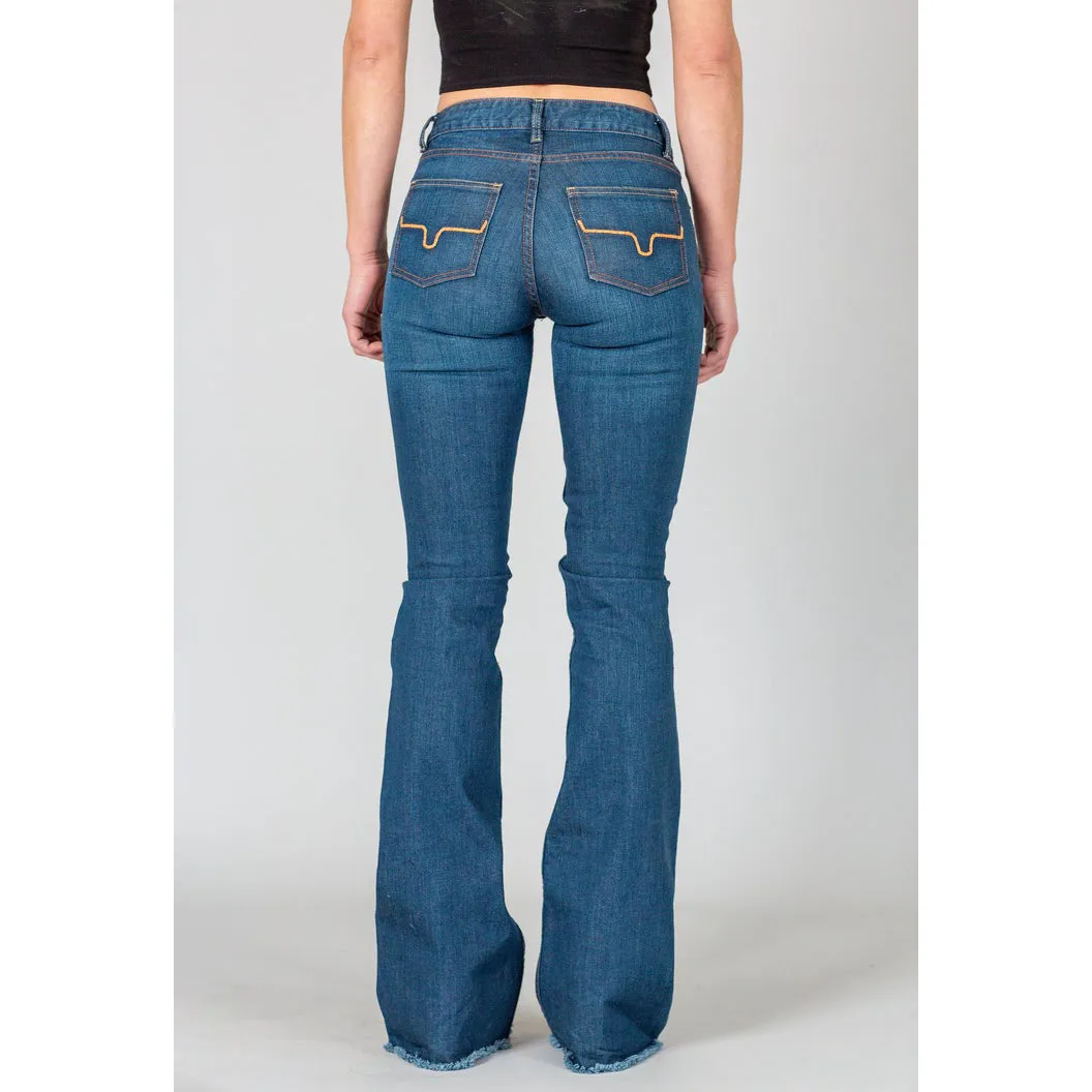 Kimes Ranch - Jean Pantalon Femme à Taille Moyenne - Lola