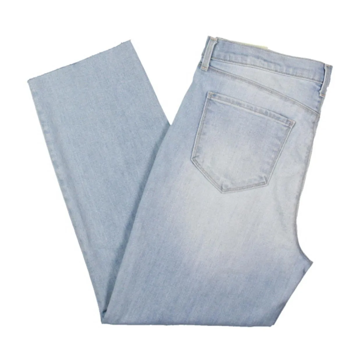 L'Agence Womens S Jean brut ourlet coupé