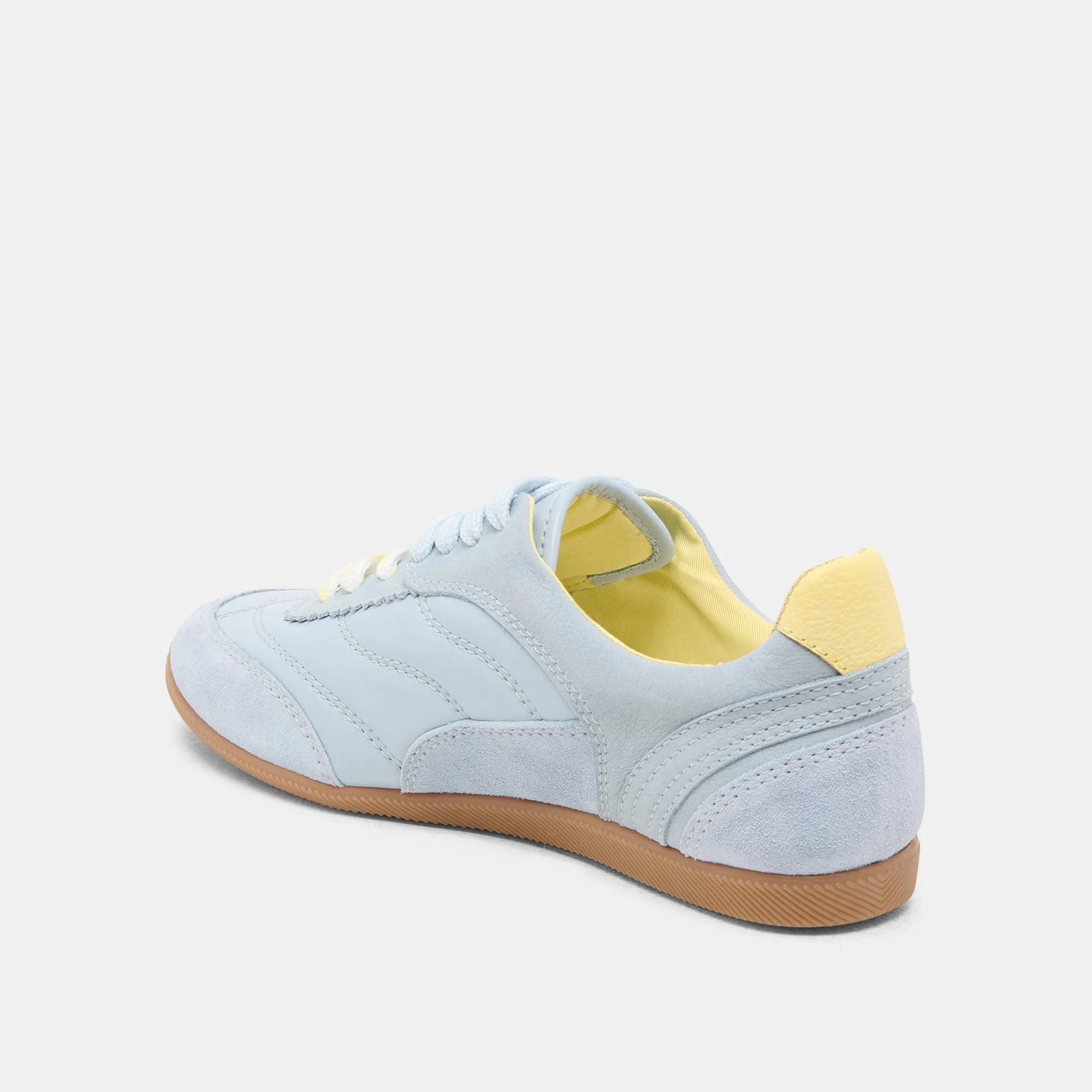 LAINI SNEAKERS BLEU MULTICOLORE CUIR