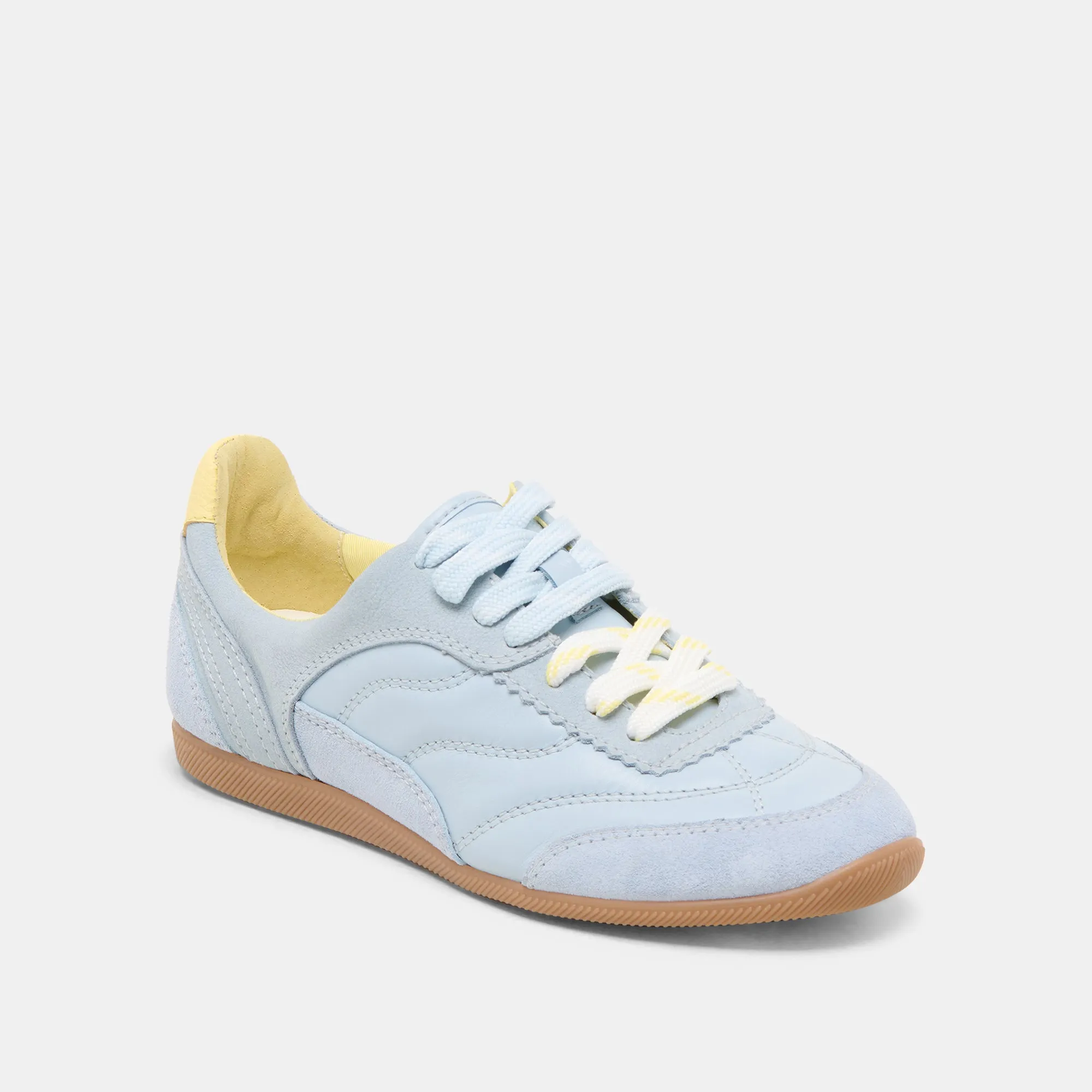 LAINI SNEAKERS BLEU MULTICOLORE CUIR