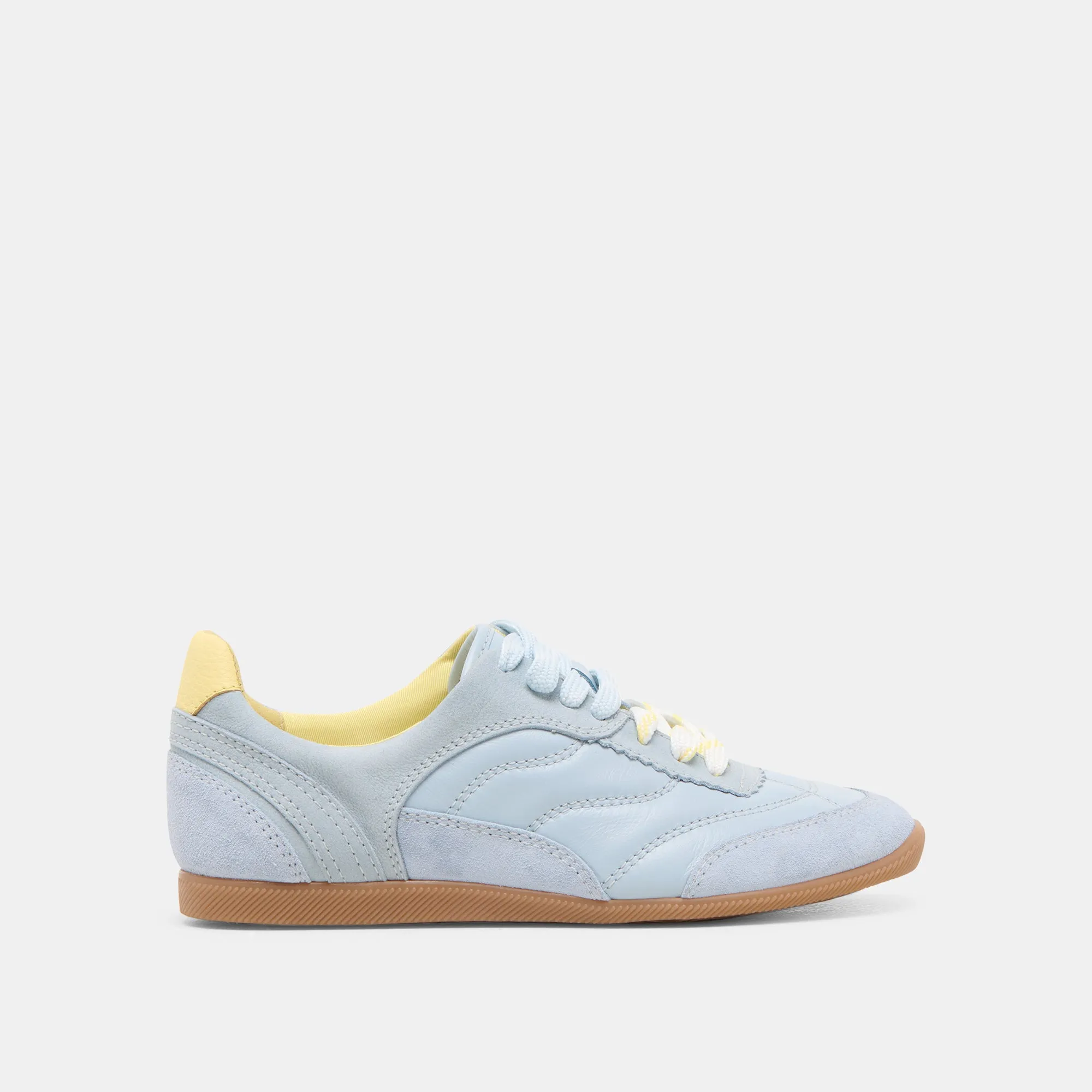 LAINI SNEAKERS BLEU MULTICOLORE CUIR