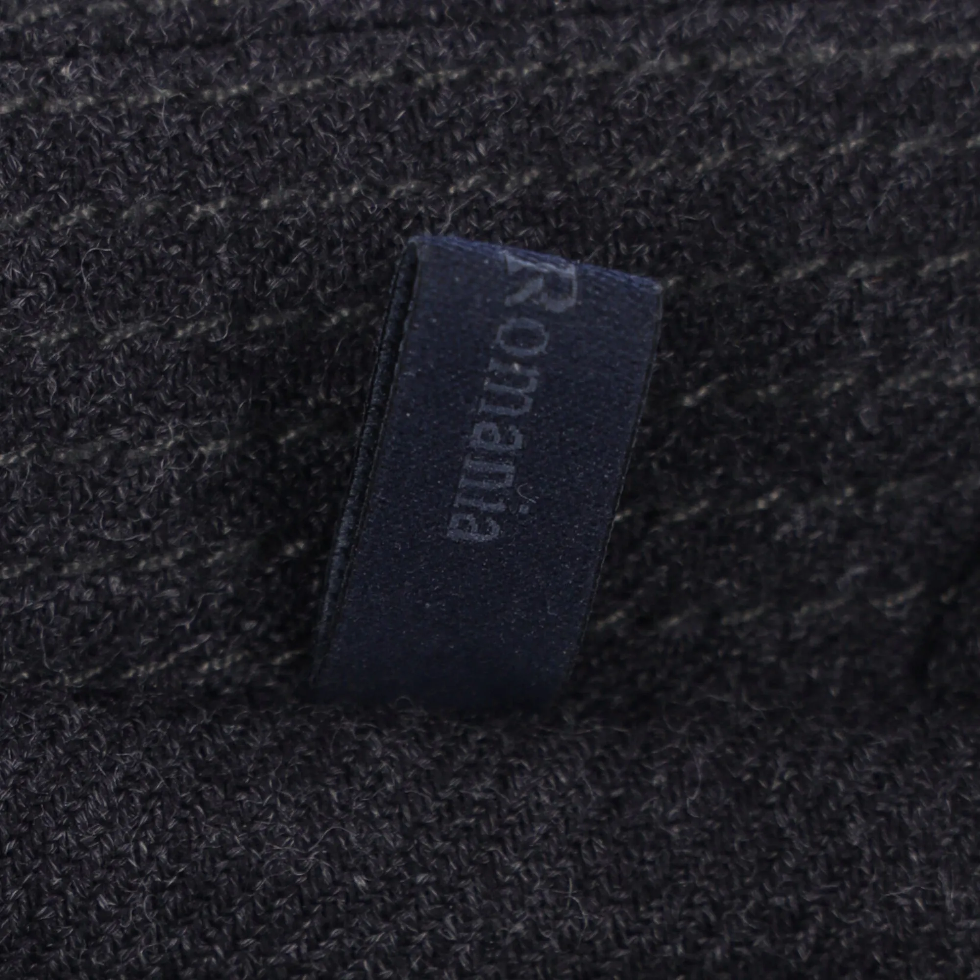 Veste bomber à zip Lanvin en laine grise