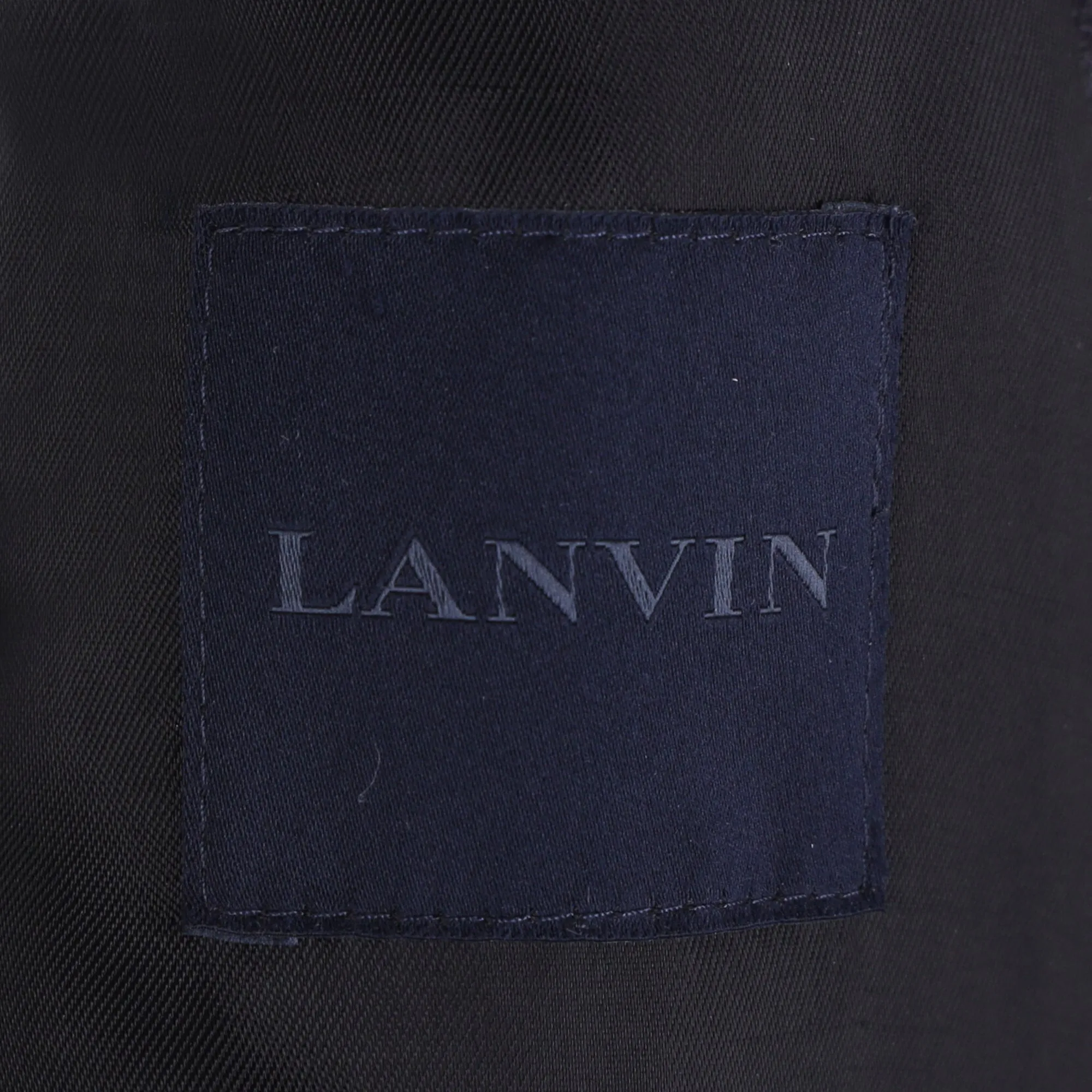 Veste bomber à zip Lanvin en laine grise