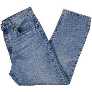 Levi Strauss & Co. Womens Pocket Denim Cropped Jeans