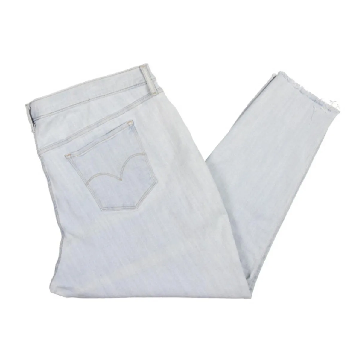 Levi's Femmes Plus Jeans Skinny à Haute Taille Lavage Clair