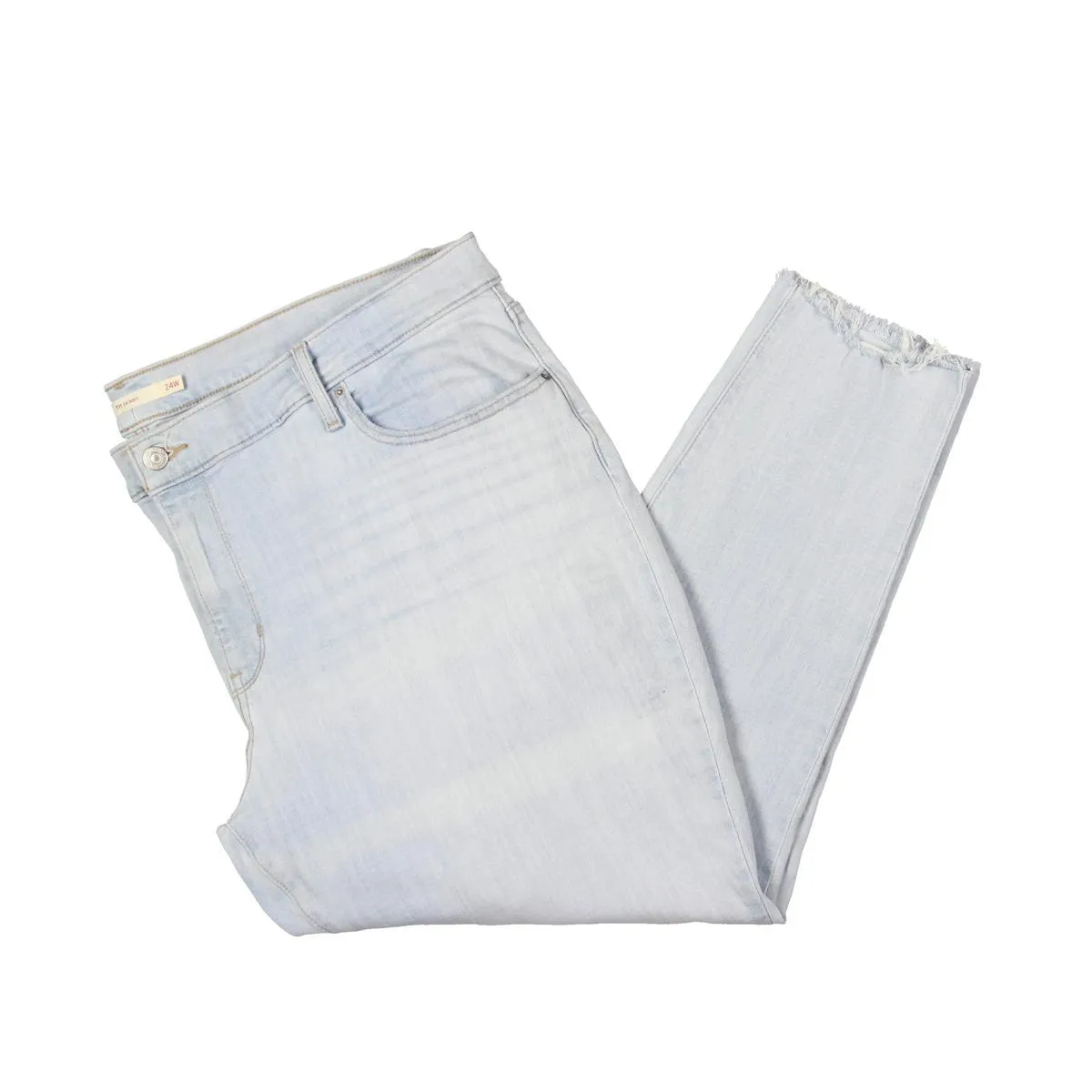 Levi's Femmes Plus Jeans Skinny à Haute Taille Lavage Clair