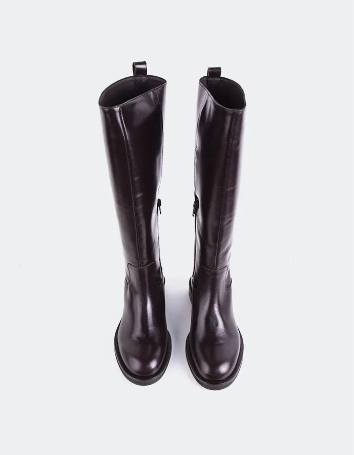Lherma Cuir Marron