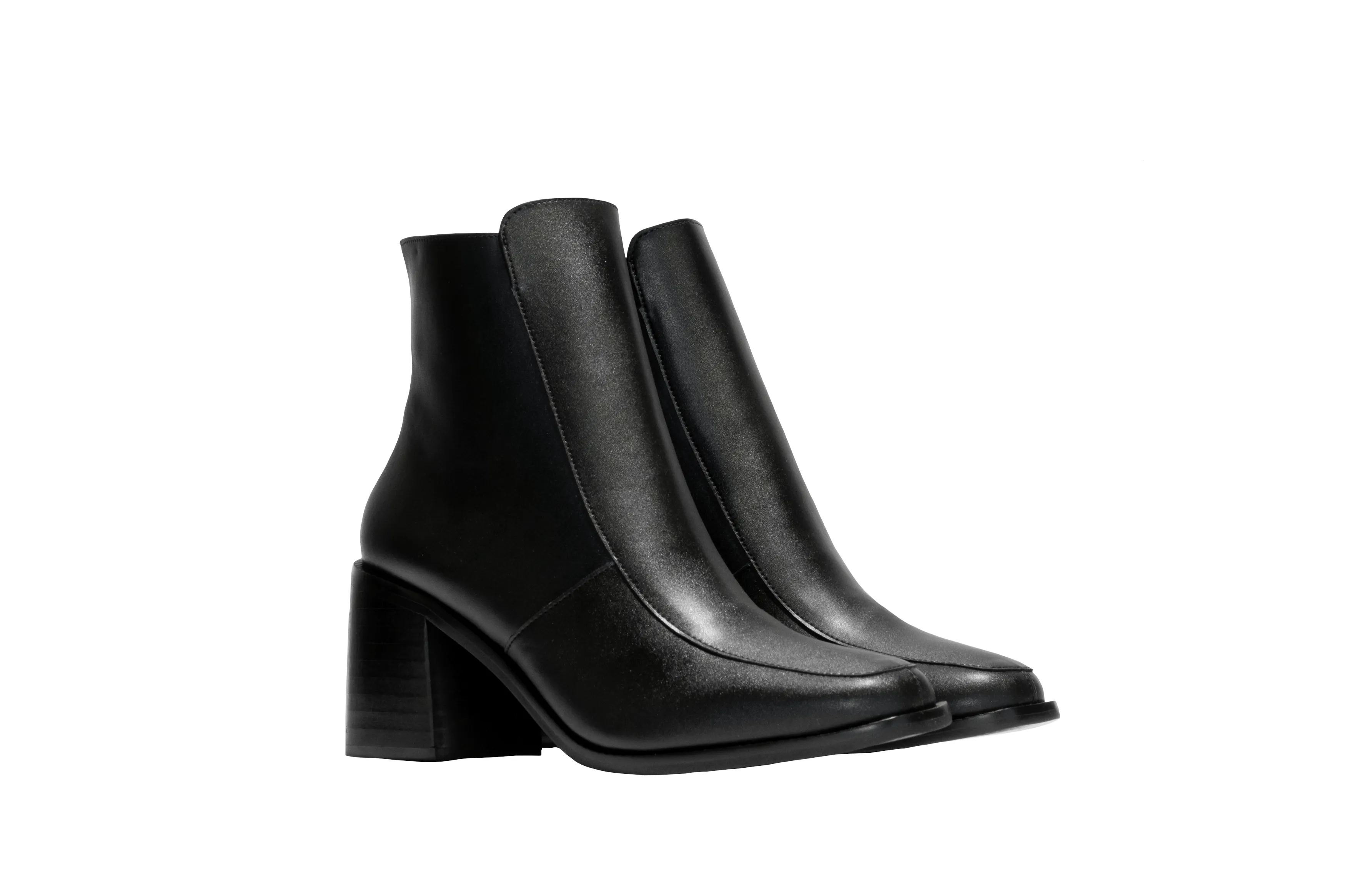 Bottes à talons hauts véganes pour femmes Linnea | Bottes